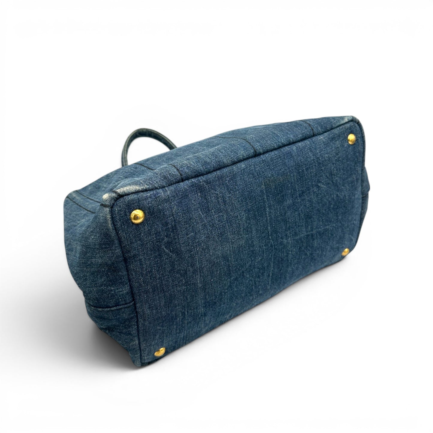 Miu Miu Matelassé Handtasche aus grauem Leder