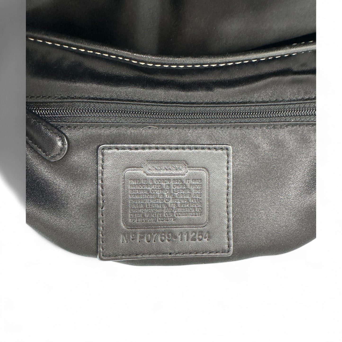 Vintage Coach 11254 Turnlock Ergo Shoulder Bag