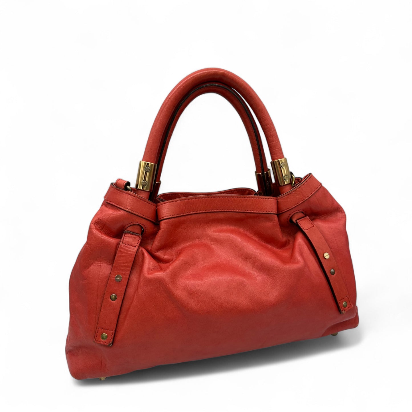 Chloé Victoria Leather Handbag