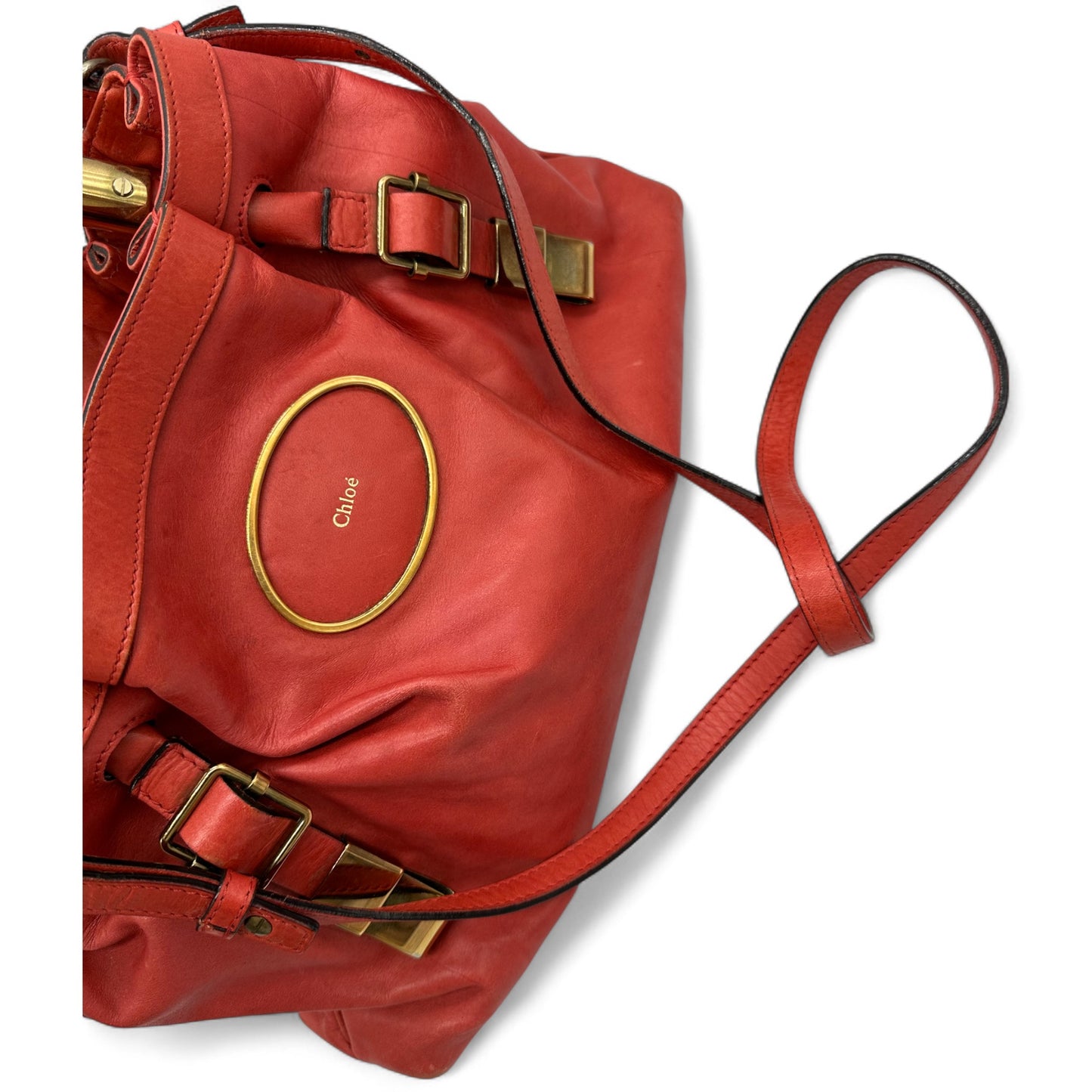 Chloé Victoria Leather Handbag