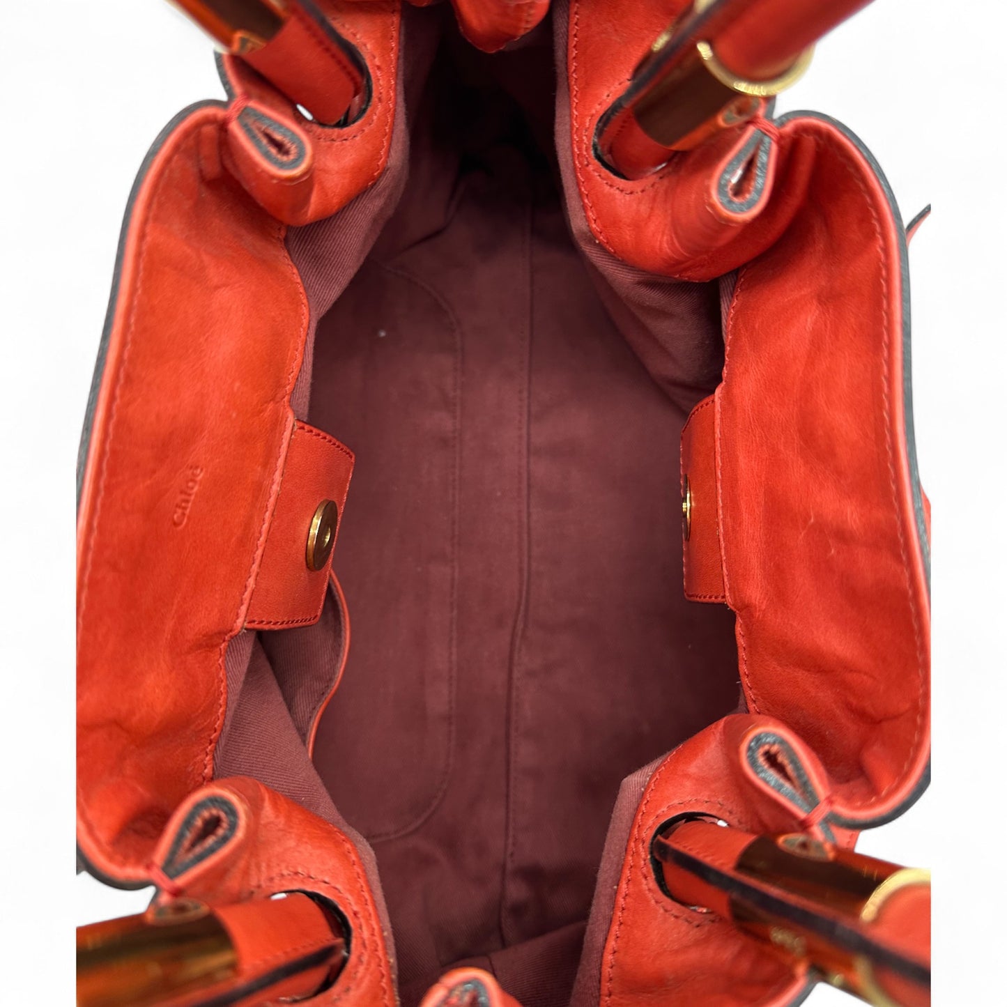 Chloé Victoria Leather Handbag