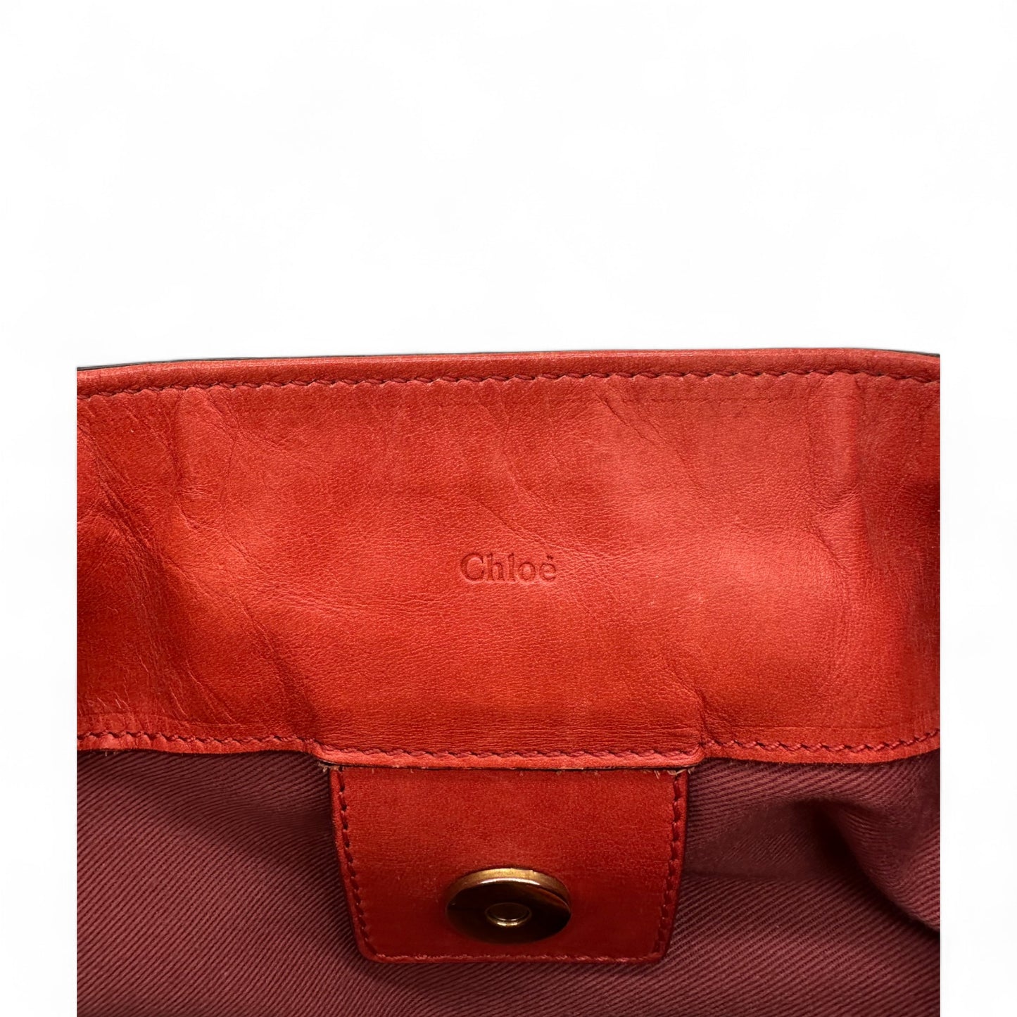 Chloé Victoria Leather Handbag
