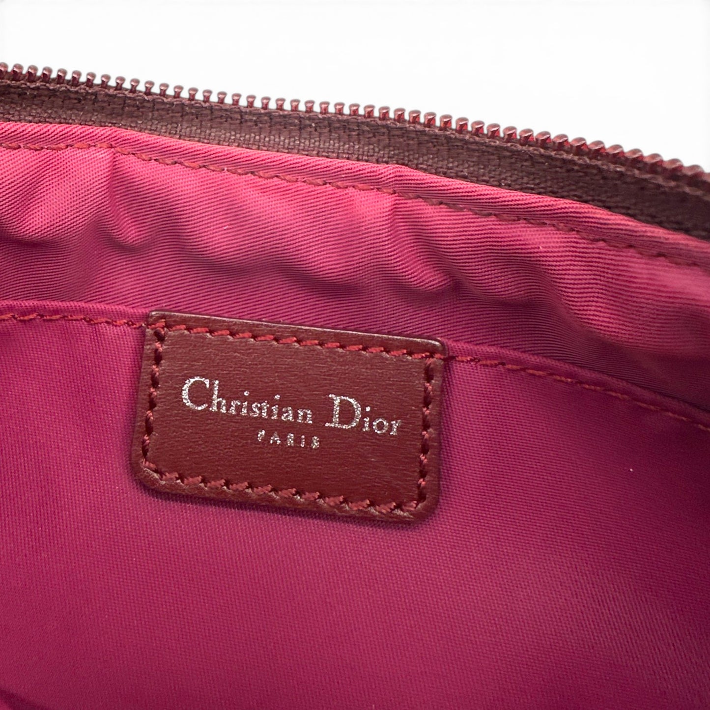 Vintage Christian Dior Mini Trotter Accessory Pouch Shoulder Bag