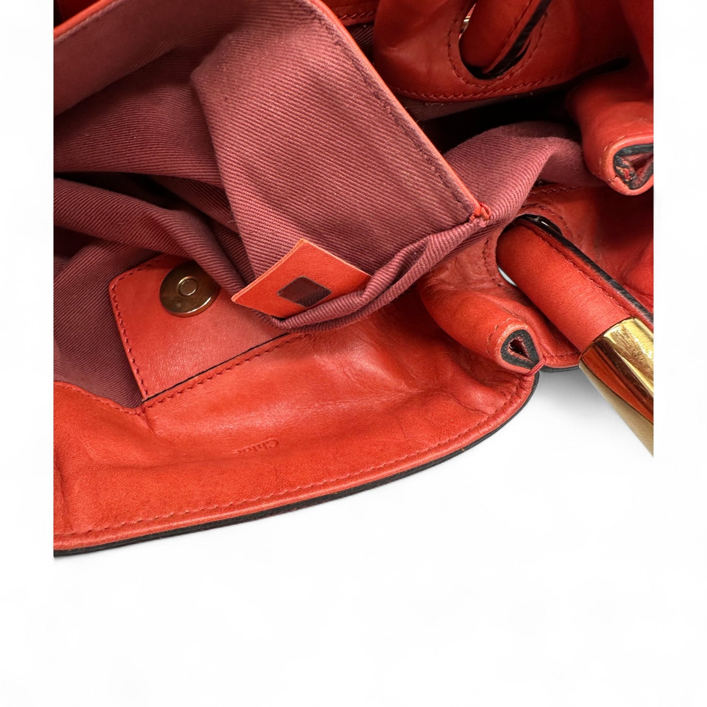 Chloé Victoria Leather Handbag