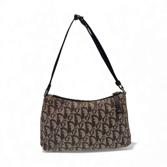 Vintage Christian Dior Mini Trotter Accessory Pouch Shoulder Bag