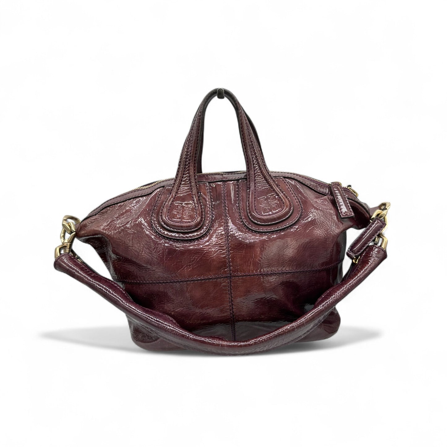 Vintage Givenchy Patent Leather Nightingale Handbag