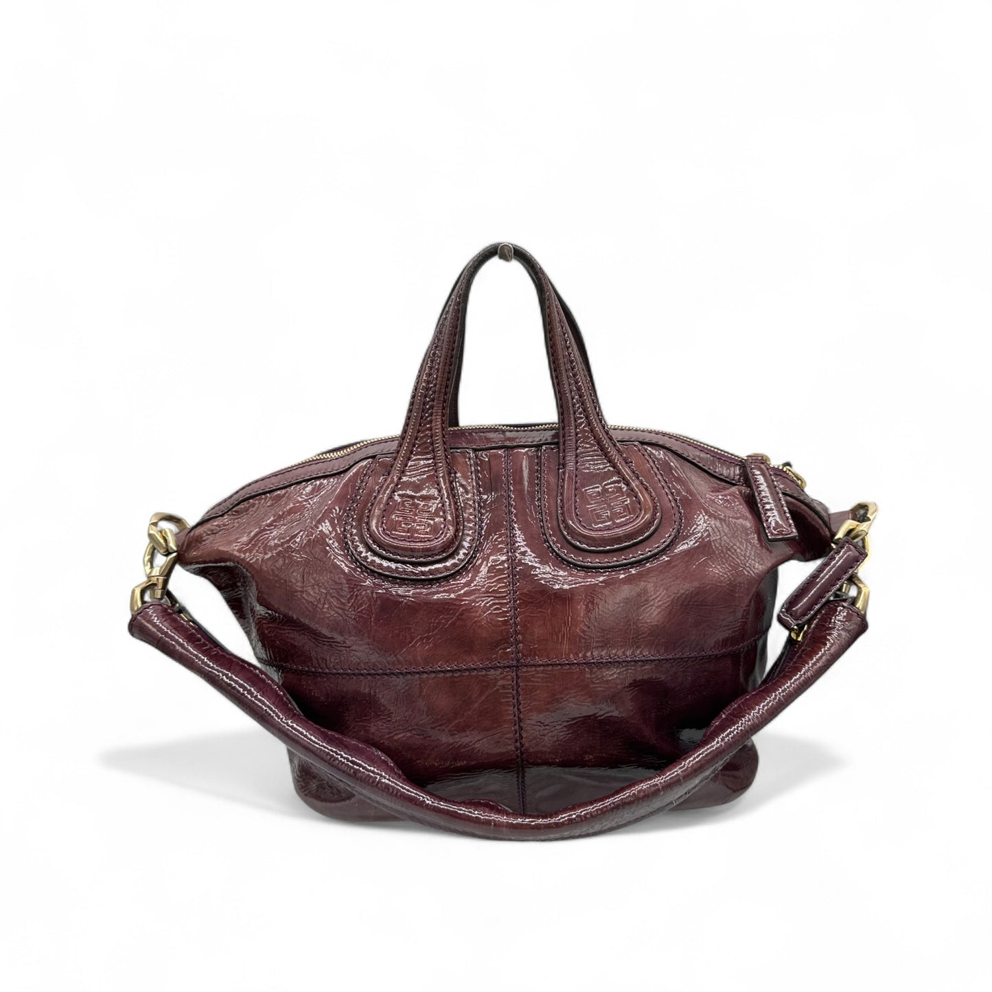 Vintage Givenchy Patent Leather Nightingale Handbag