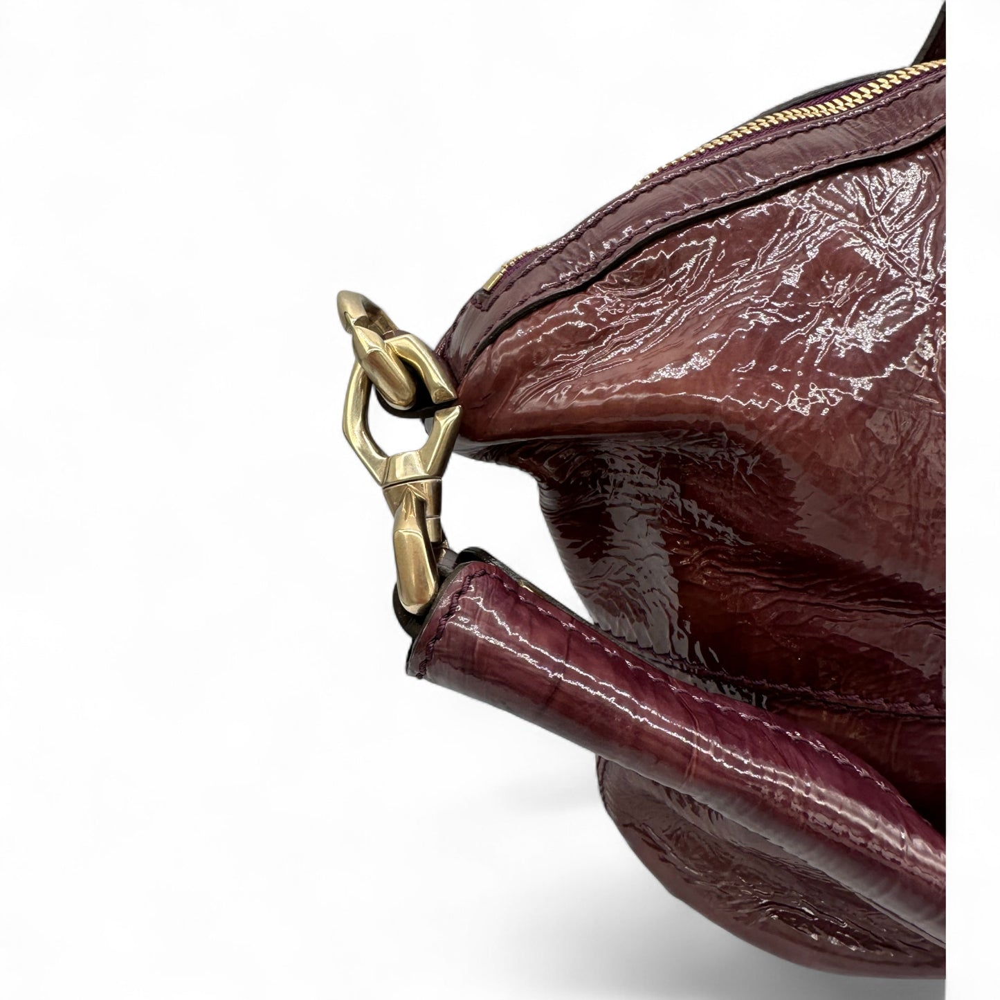 Vintage Givenchy Patent Leather Nightingale Handbag