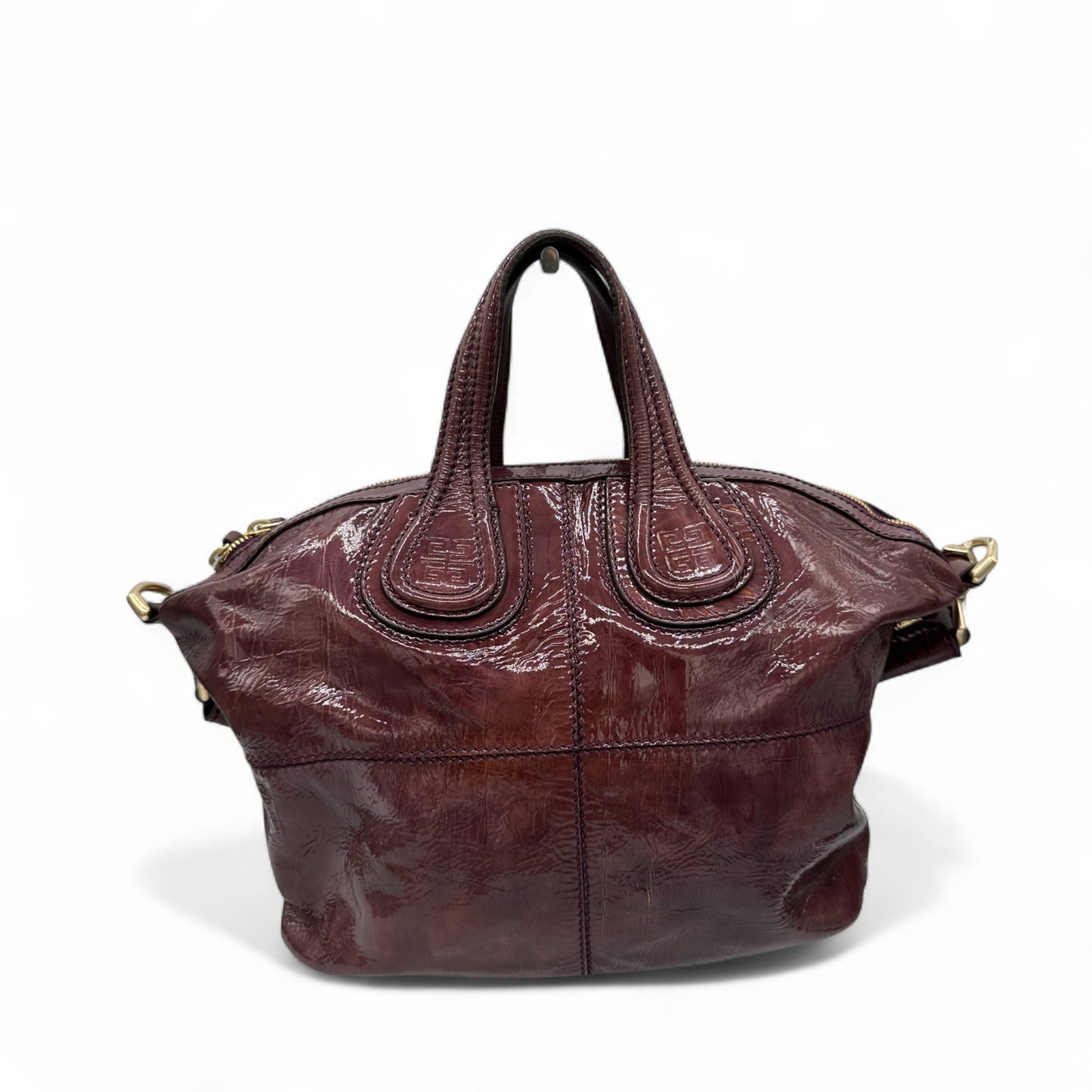 Vintage Givenchy Patent Leather Nightingale Handbag