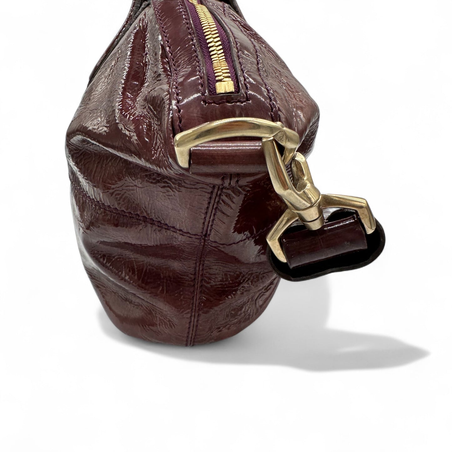 Vintage Givenchy Patent Leather Nightingale Handbag