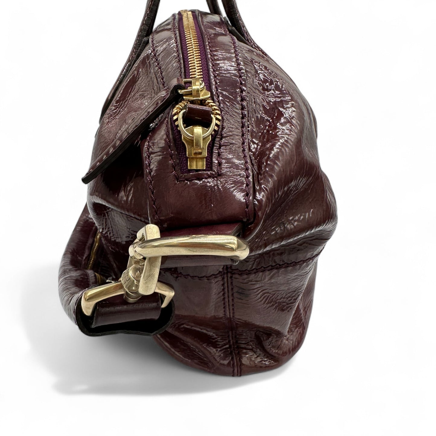 Vintage Givenchy Patent Leather Nightingale Handbag