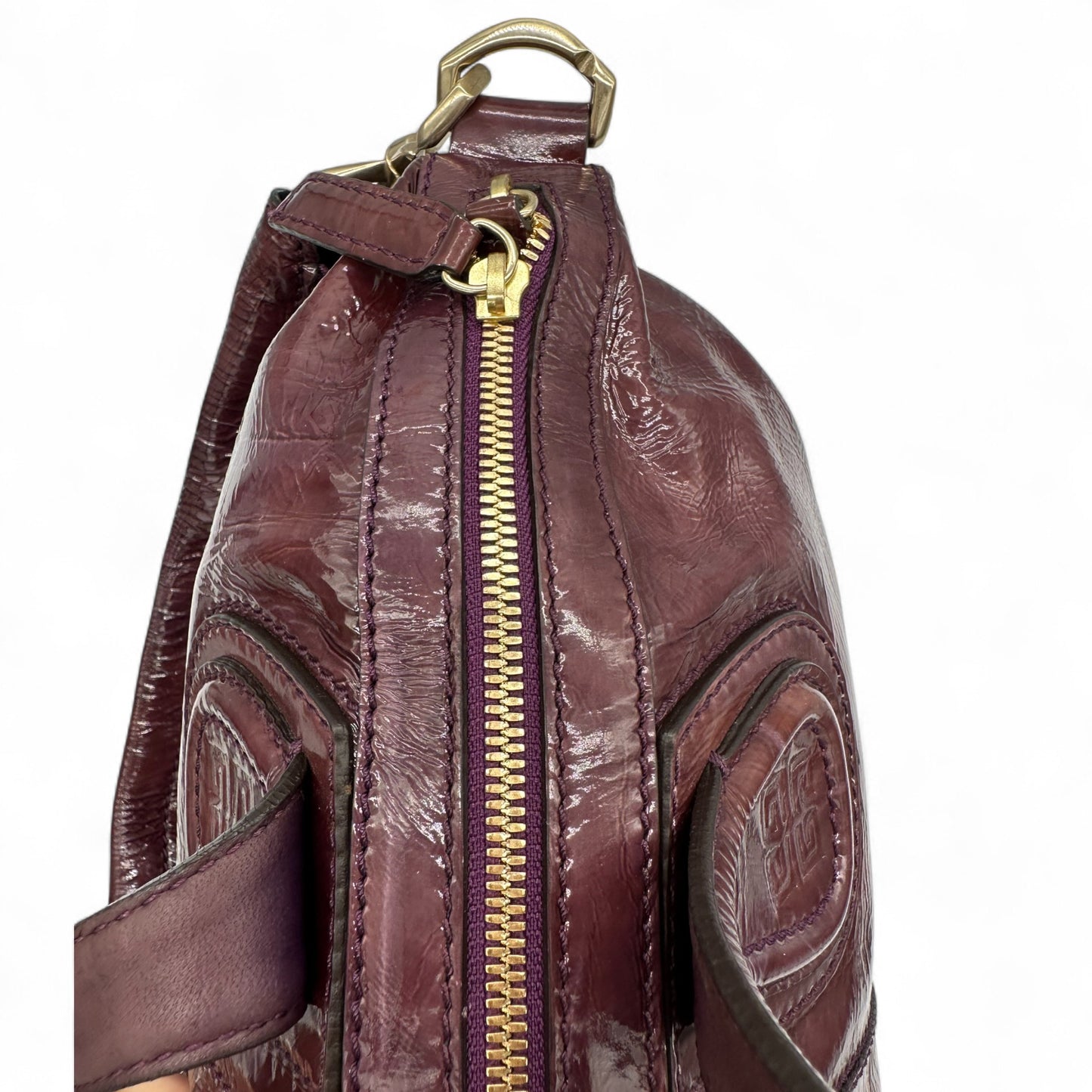 Vintage Givenchy Patent Leather Nightingale Handbag