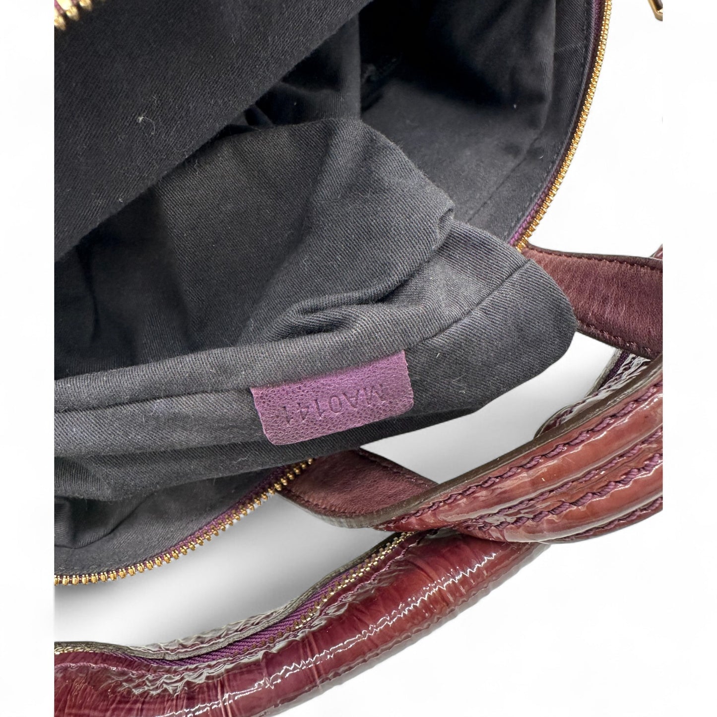 Vintage Givenchy Patent Leather Nightingale Handbag