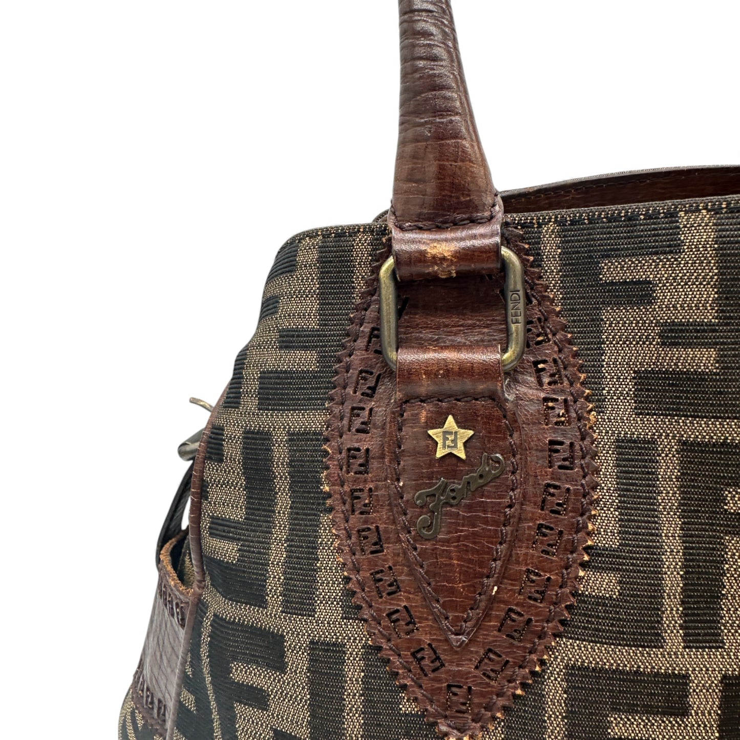 Sac à main Fendi ethnique Zucca vintage