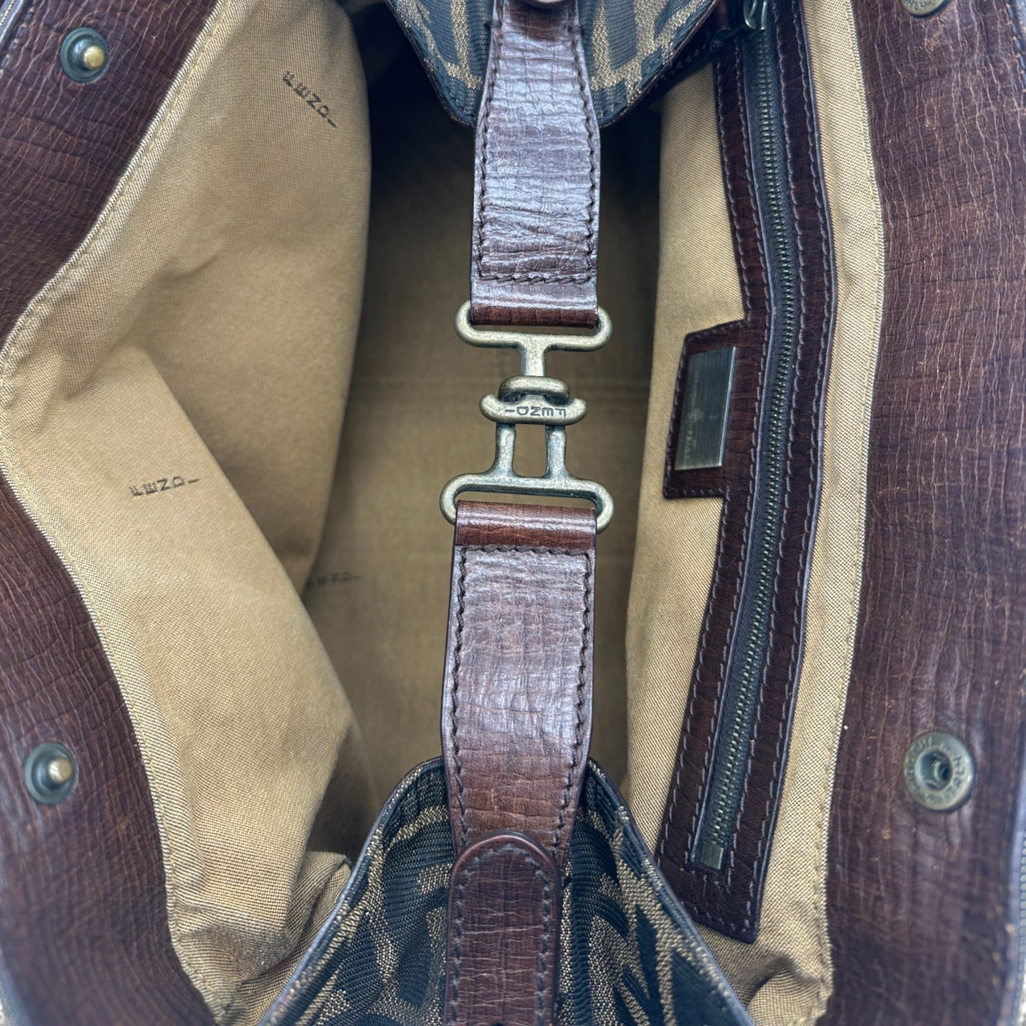 Sac à main Fendi ethnique Zucca vintage