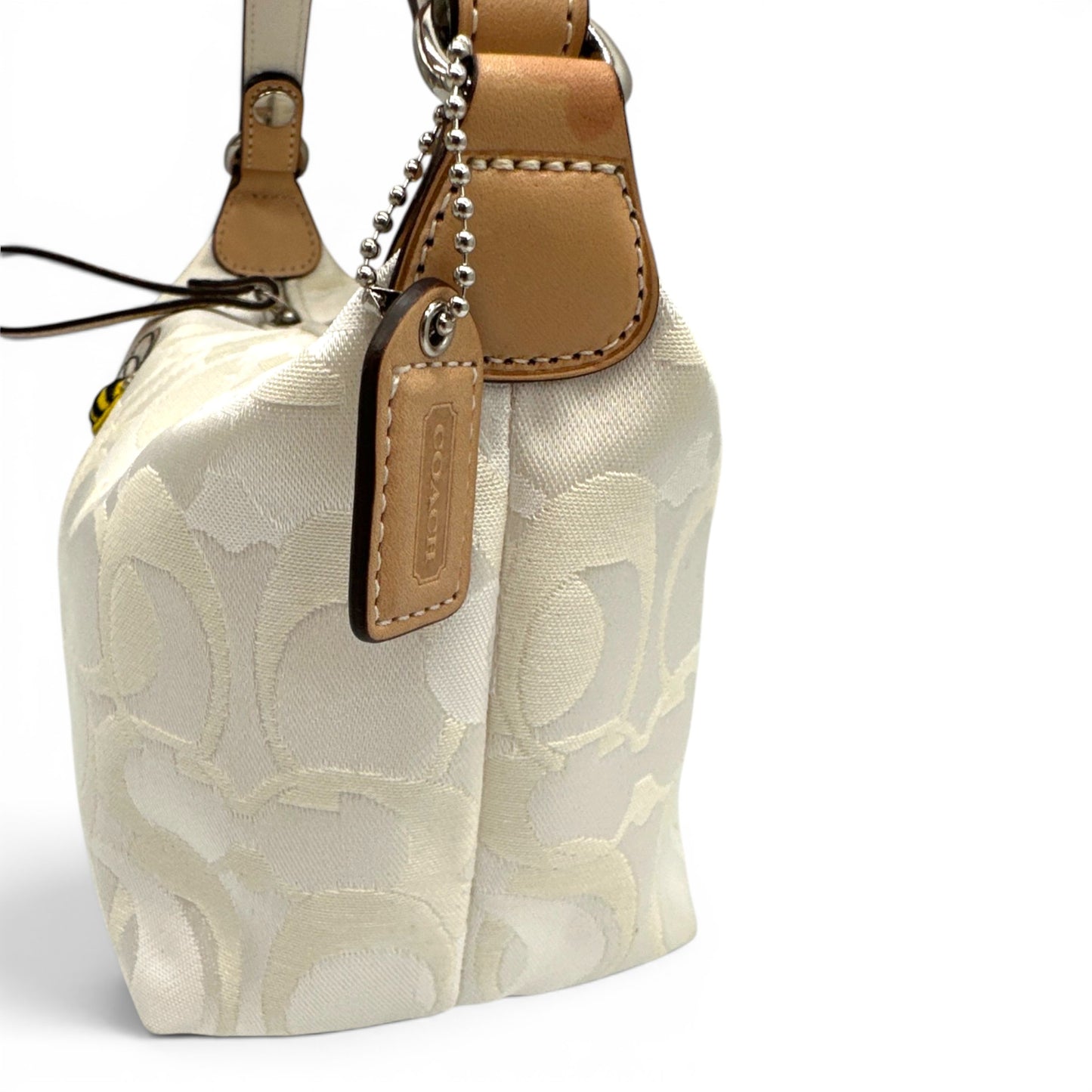 Vintage Coach 6561 Optic Monogram Schultertasche