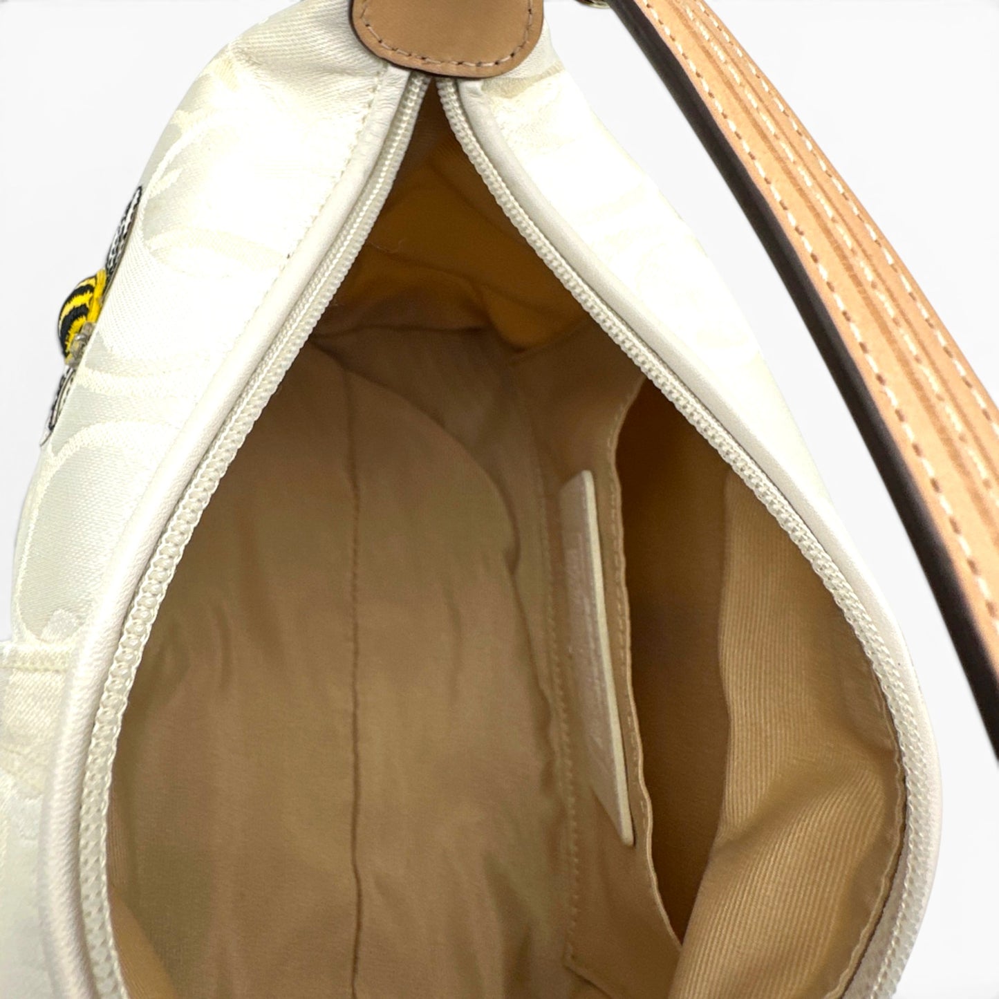 Vintage Coach 6561 Optic Monogram Schultertasche