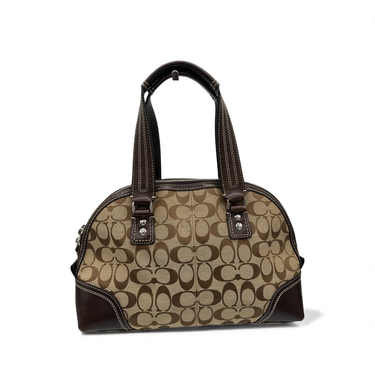 Sac à main vintage Coach F13977 Miranda à fermoir tourniquet