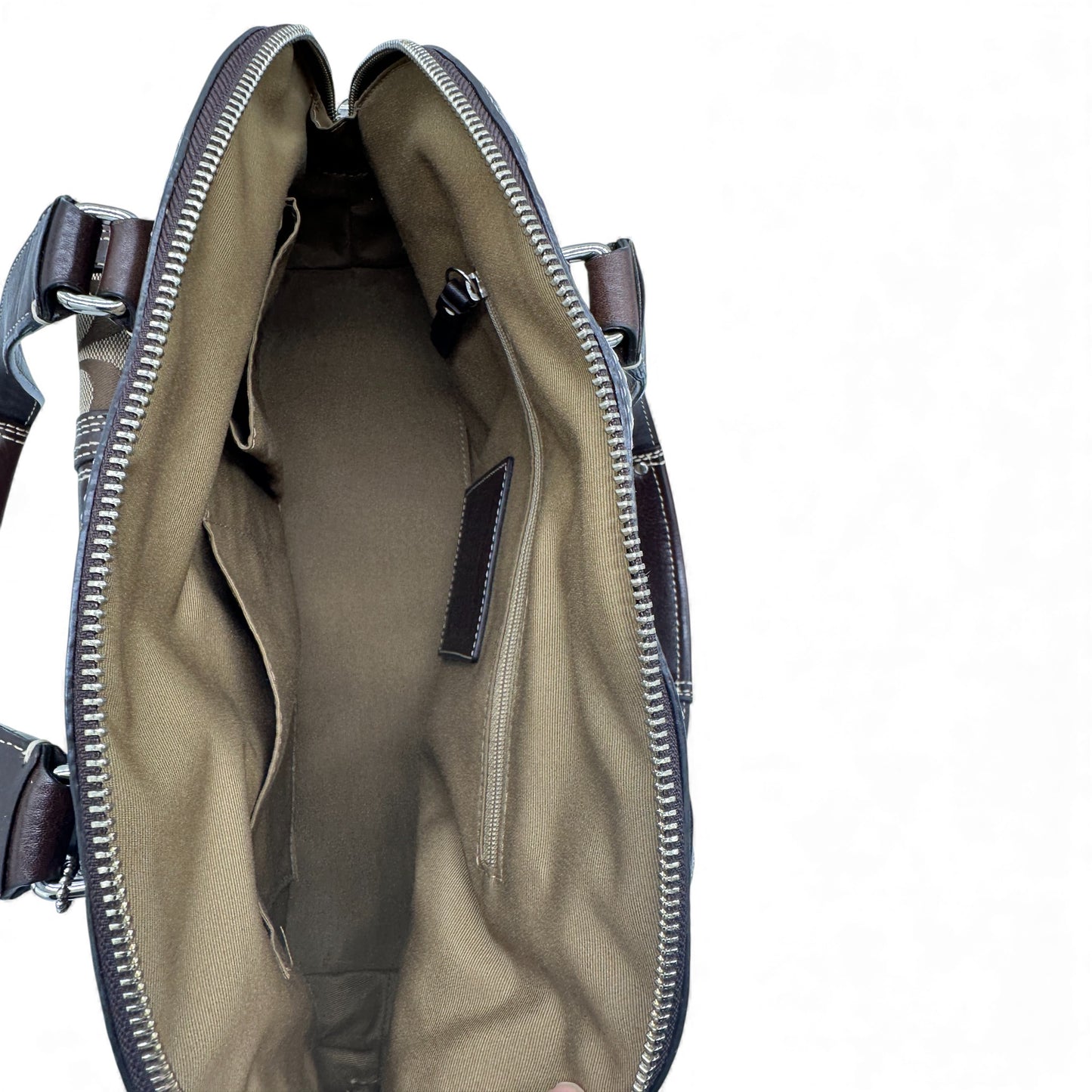 Sac à main vintage Coach F13977 Miranda à fermoir tourniquet