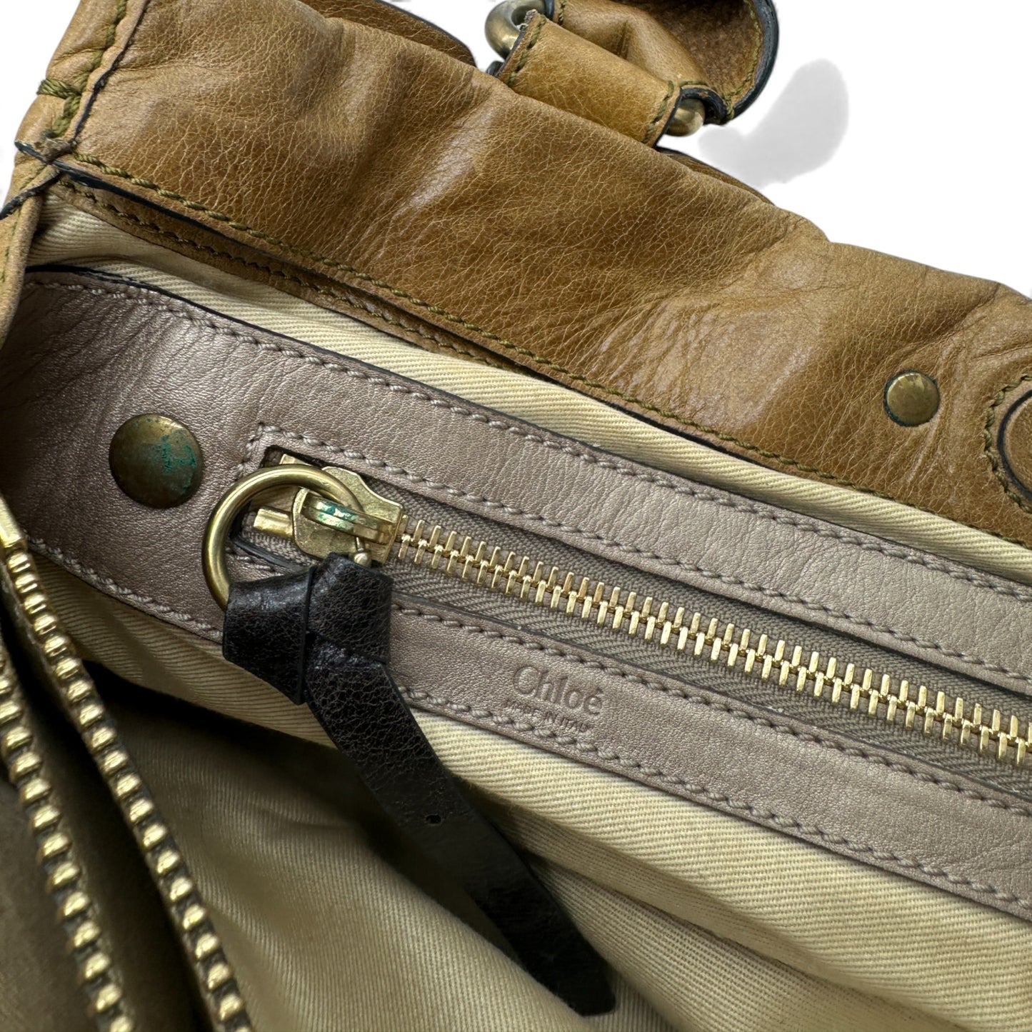 Vintage Chloé Bay Satchel Shoulder Bag