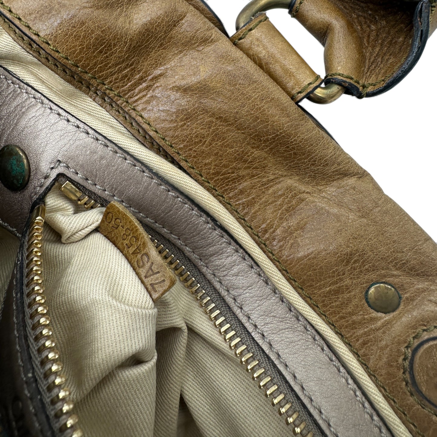 Vintage Chloé Bay Satchel Shoulder Bag