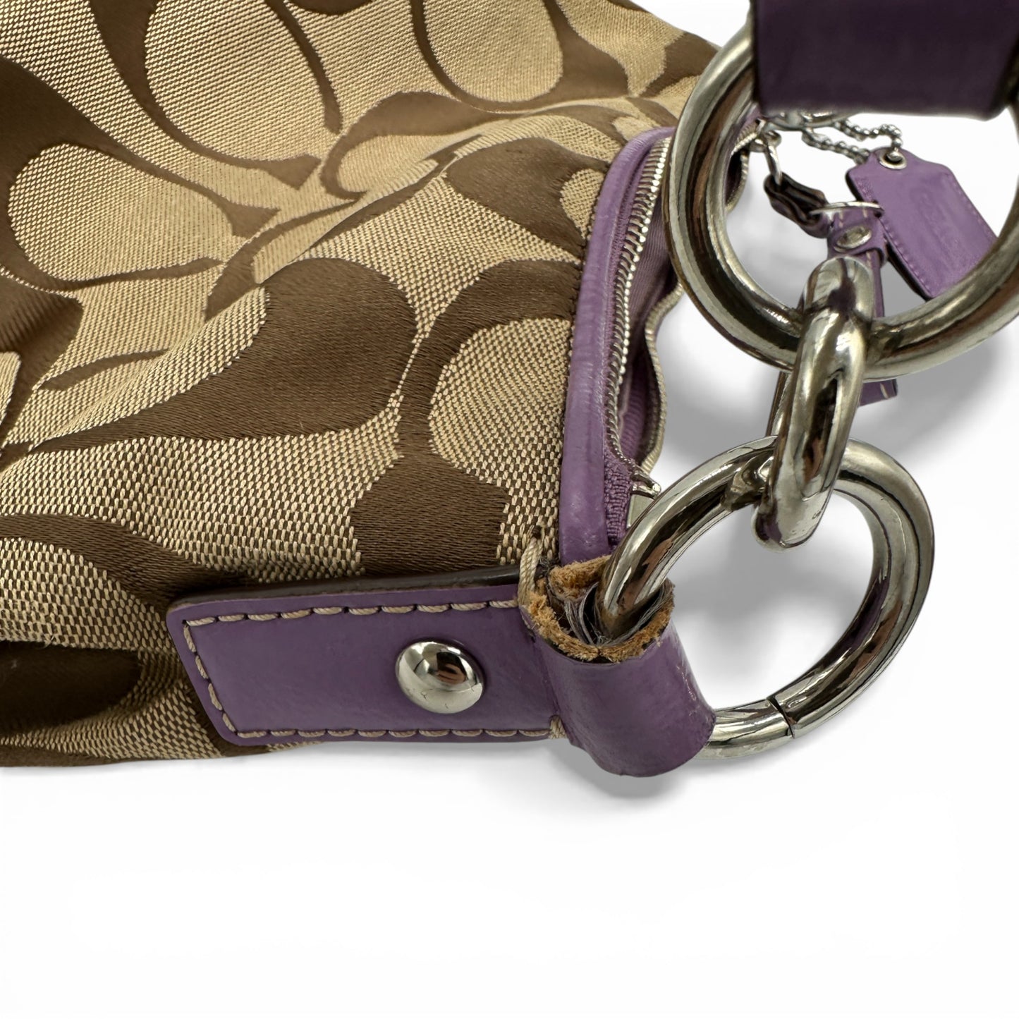 Sac bandoulière vintage Coach F17439