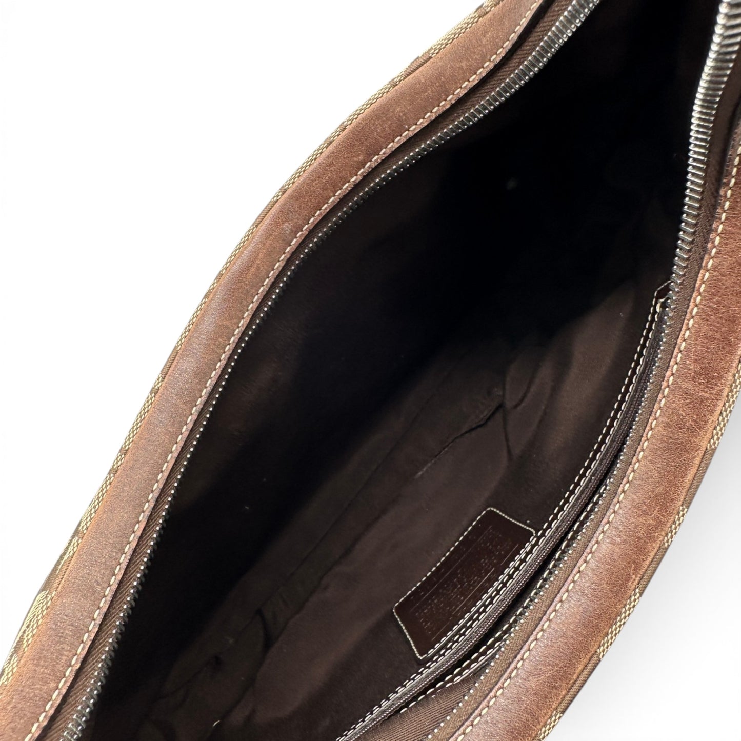 Vintage Coach 6824 Crescent Schultertasche