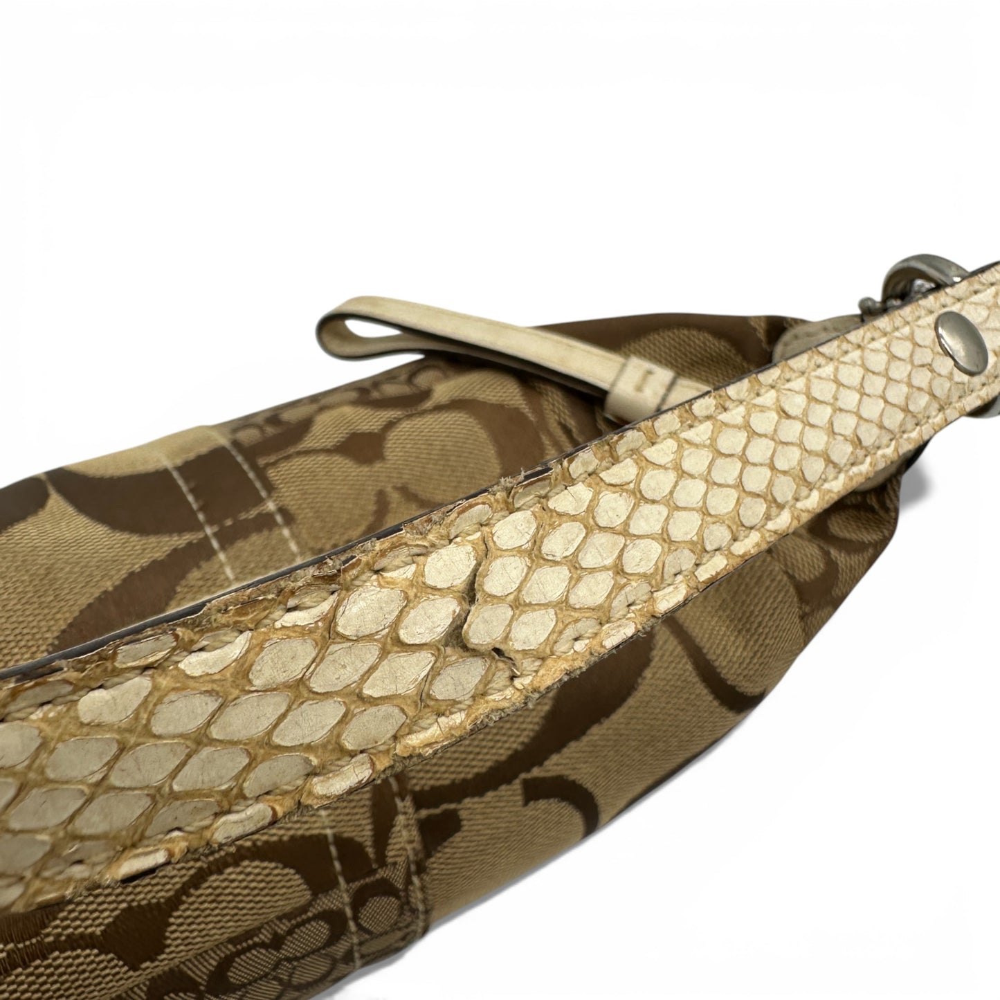 Vintage Coach Mini Patchwork 40928 Schultertasche