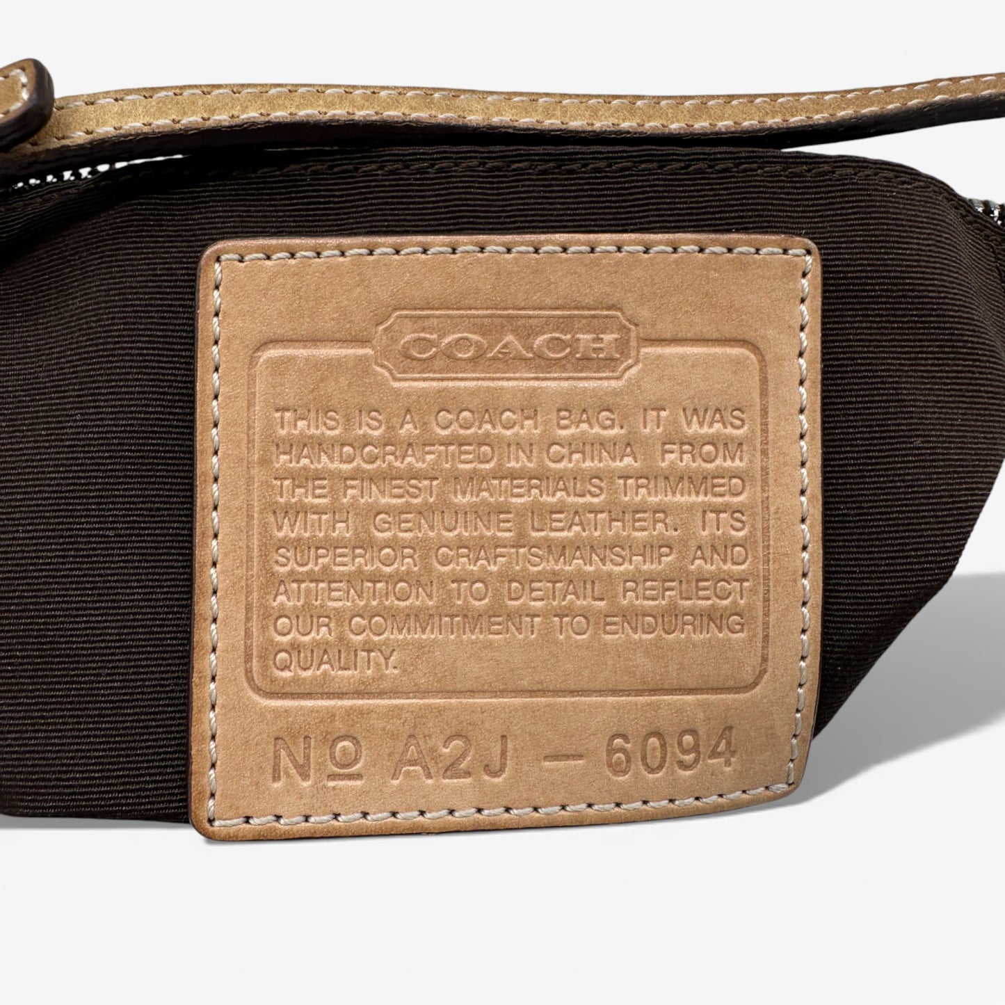 Vintage Coach 6094 Demi Mini Schultertasche