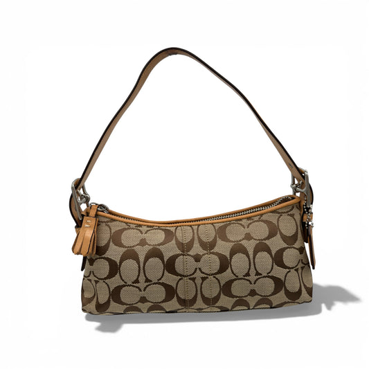 Vintage Coach 6371 Baguette Schultertasche