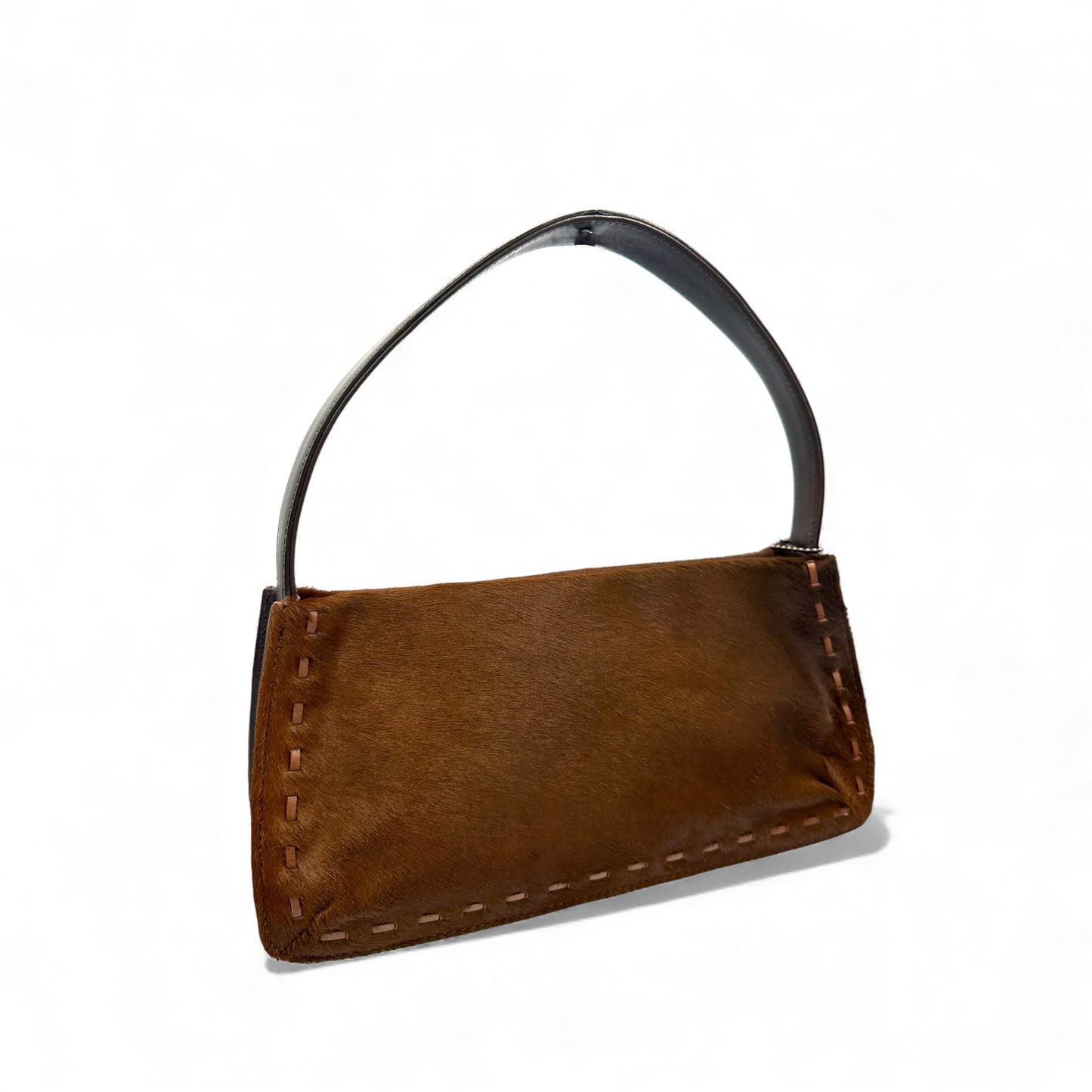 Vintage Coach 9470 Calf Hair Shoulder Bag