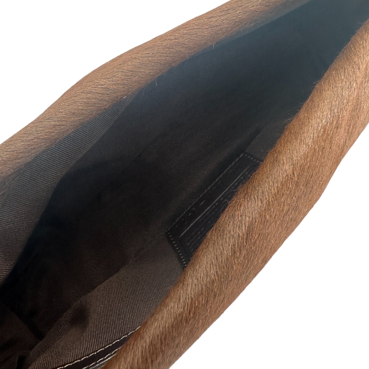 Vintage Coach 9470 Calf Hair Shoulder Bag