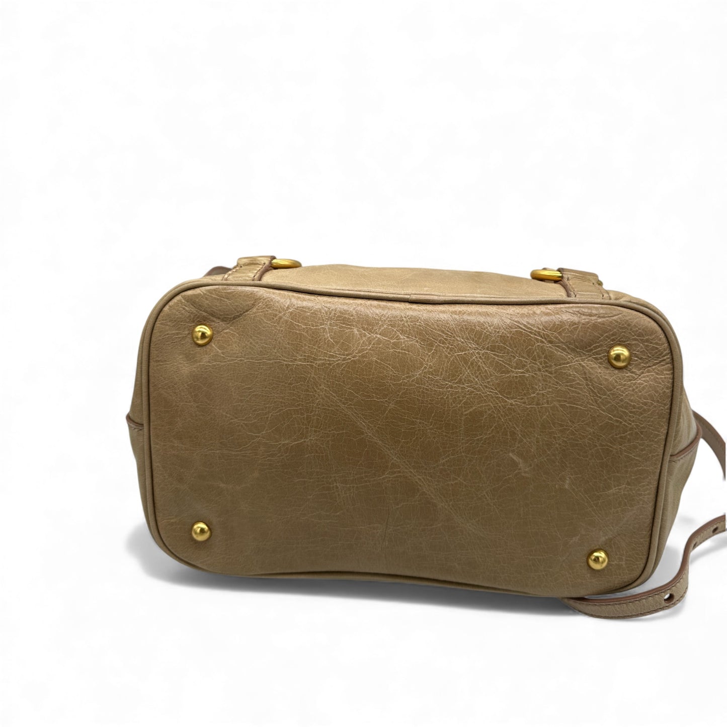 Vintage Miu Miu Vitello Shine 2-Way Handbag