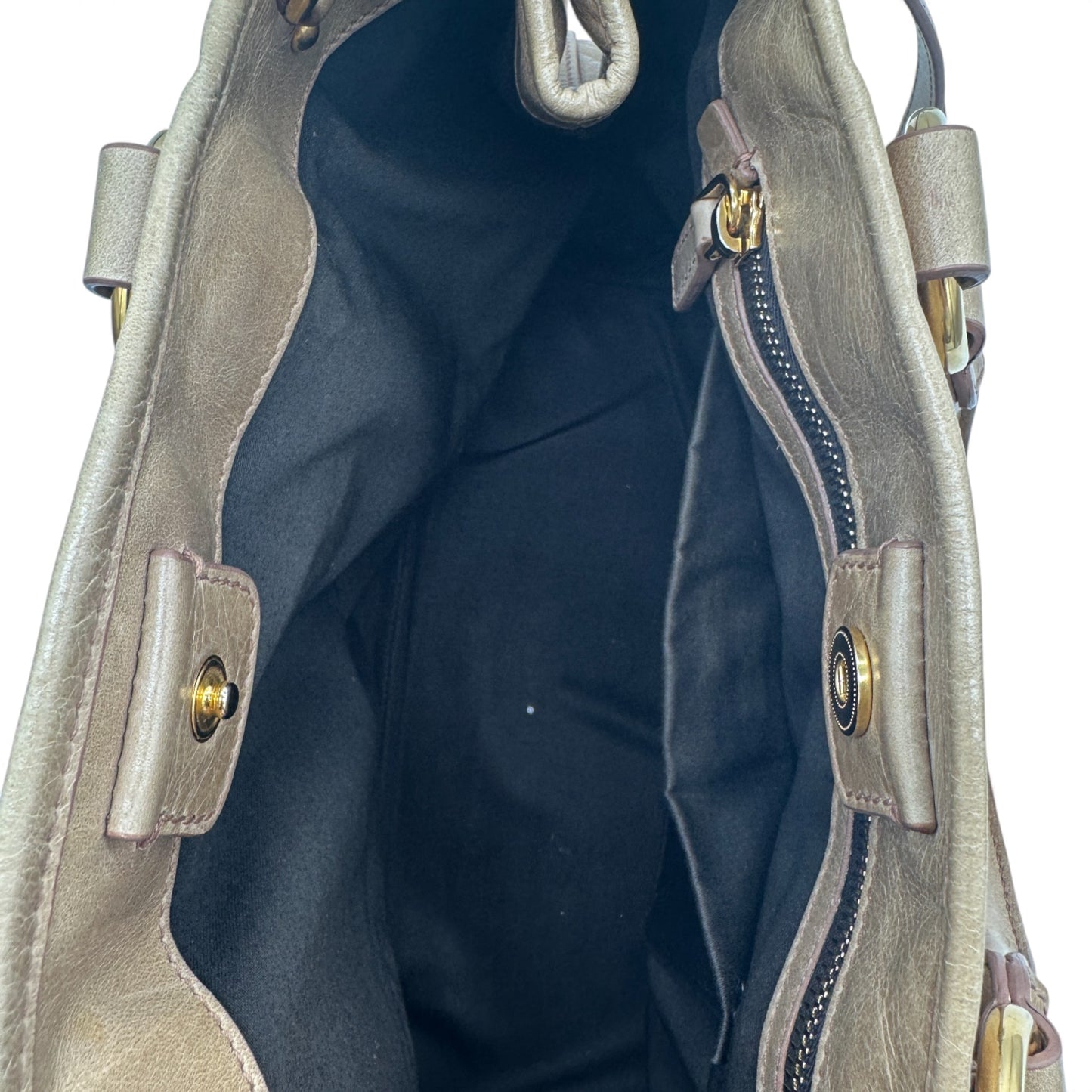 Vintage Miu Miu Vitello Shine 2-Way Handbag