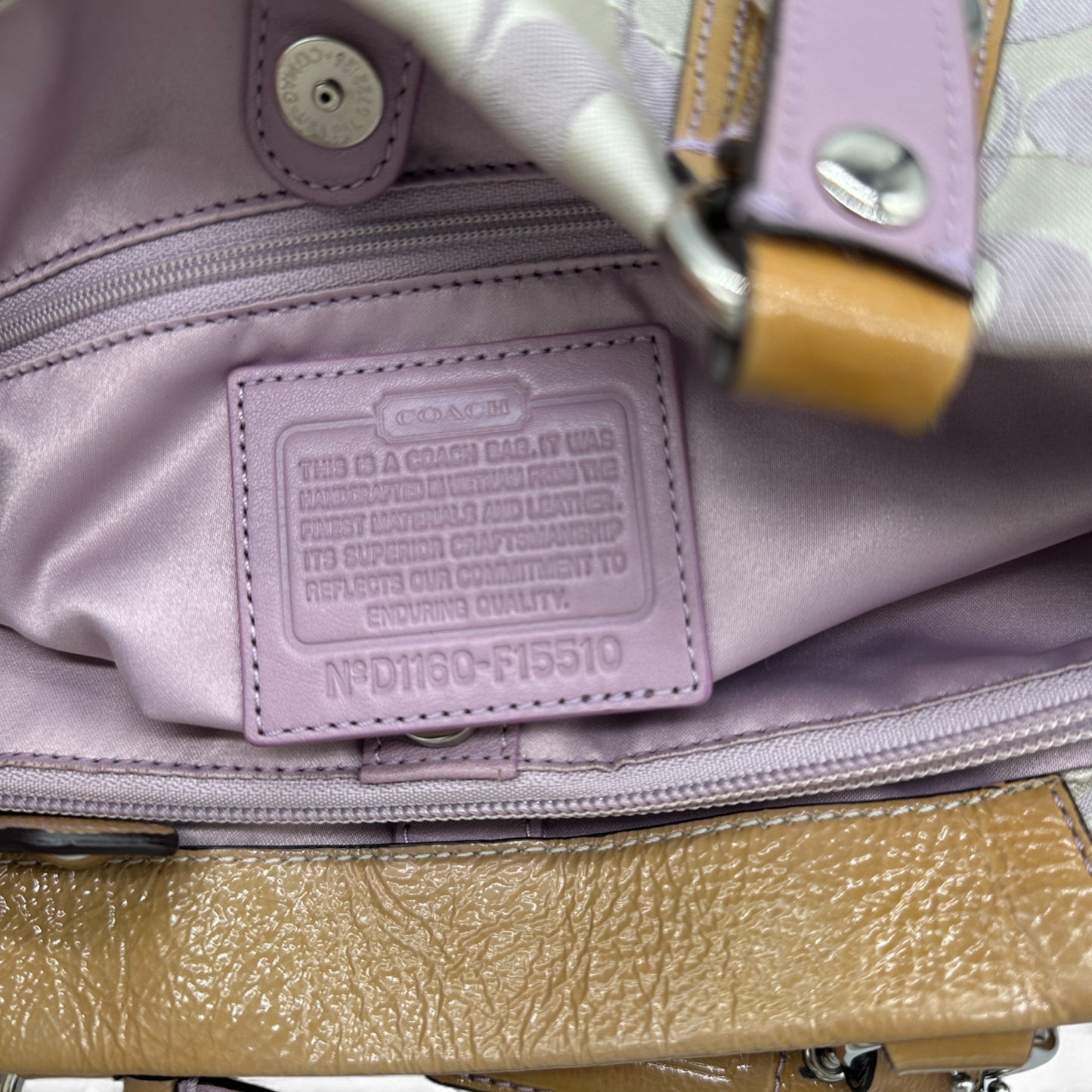 Vintage Coach Ashley F15510 Shoulder Bag