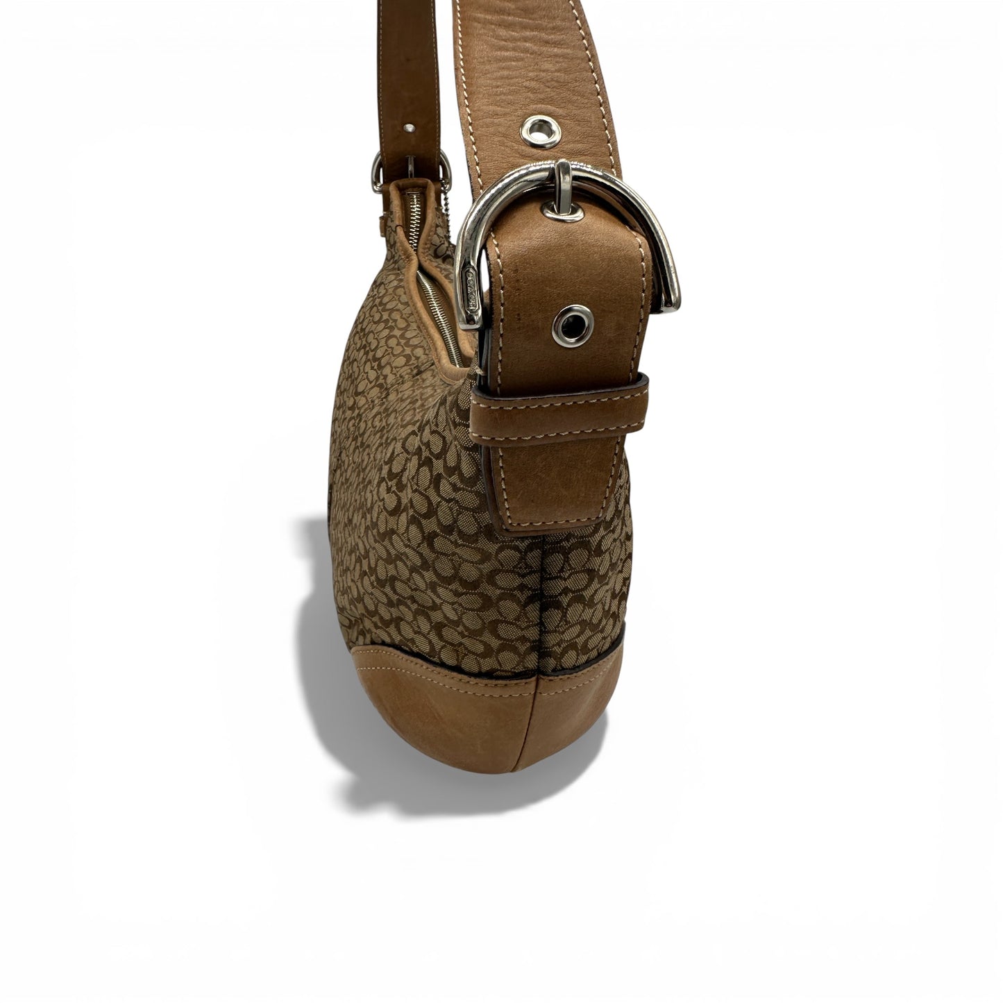 Vintage Coach 6026 Croissant Soho Schultertasche