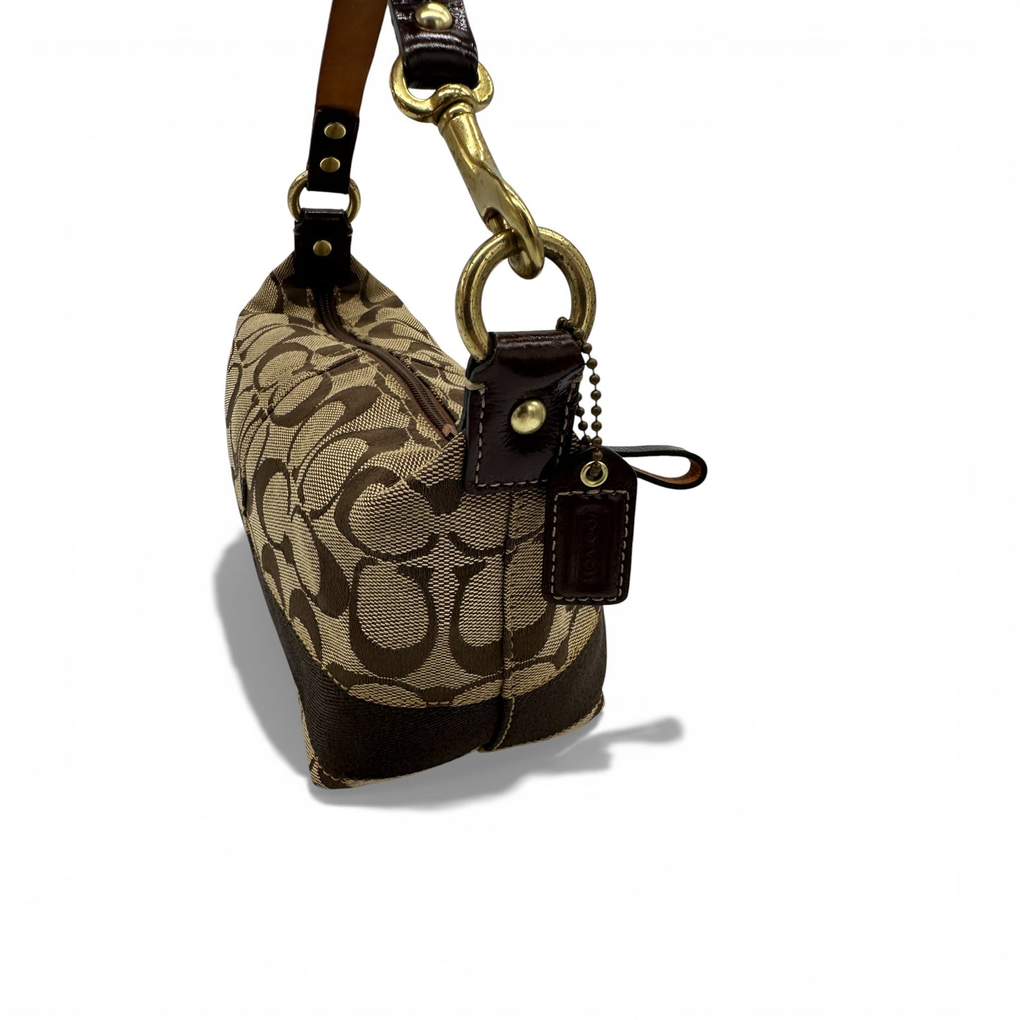 Vintage Coach 40024 Monogram Mini Schultertasche