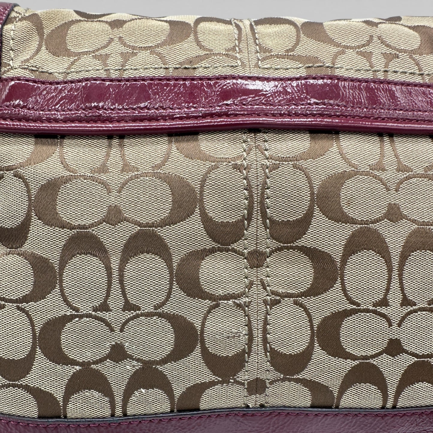 Vintage Coach F12857 Ali Legacy Shoulder Bag