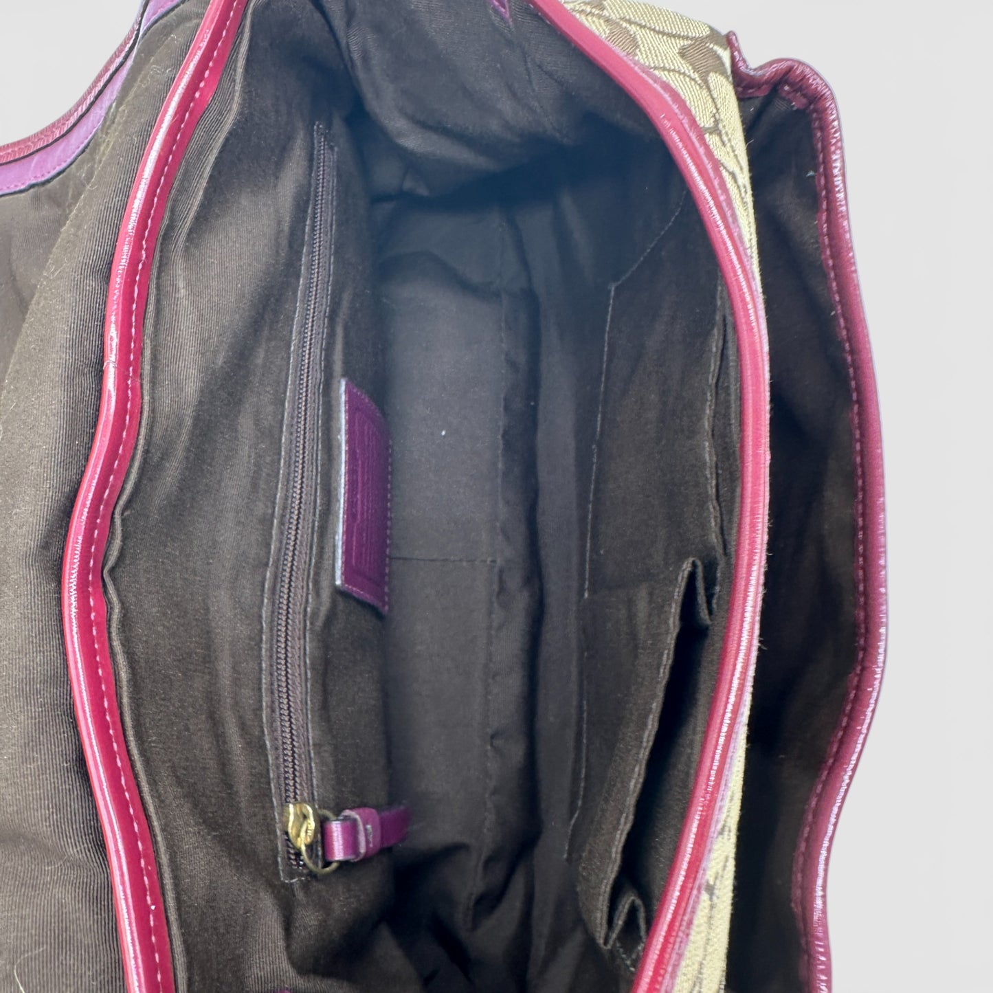 Vintage Coach F12857 Ali Legacy Shoulder Bag