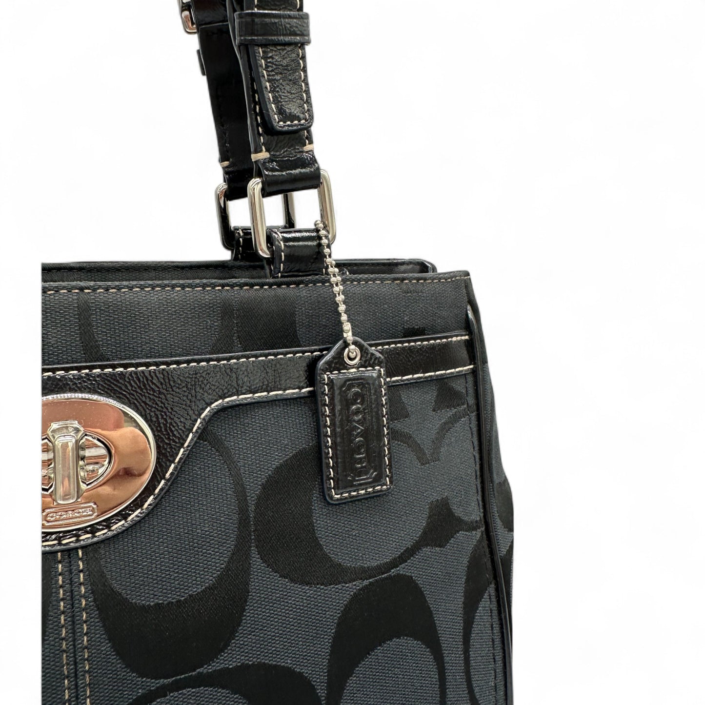 Vintage Coach F14415 Turnlock Handbag