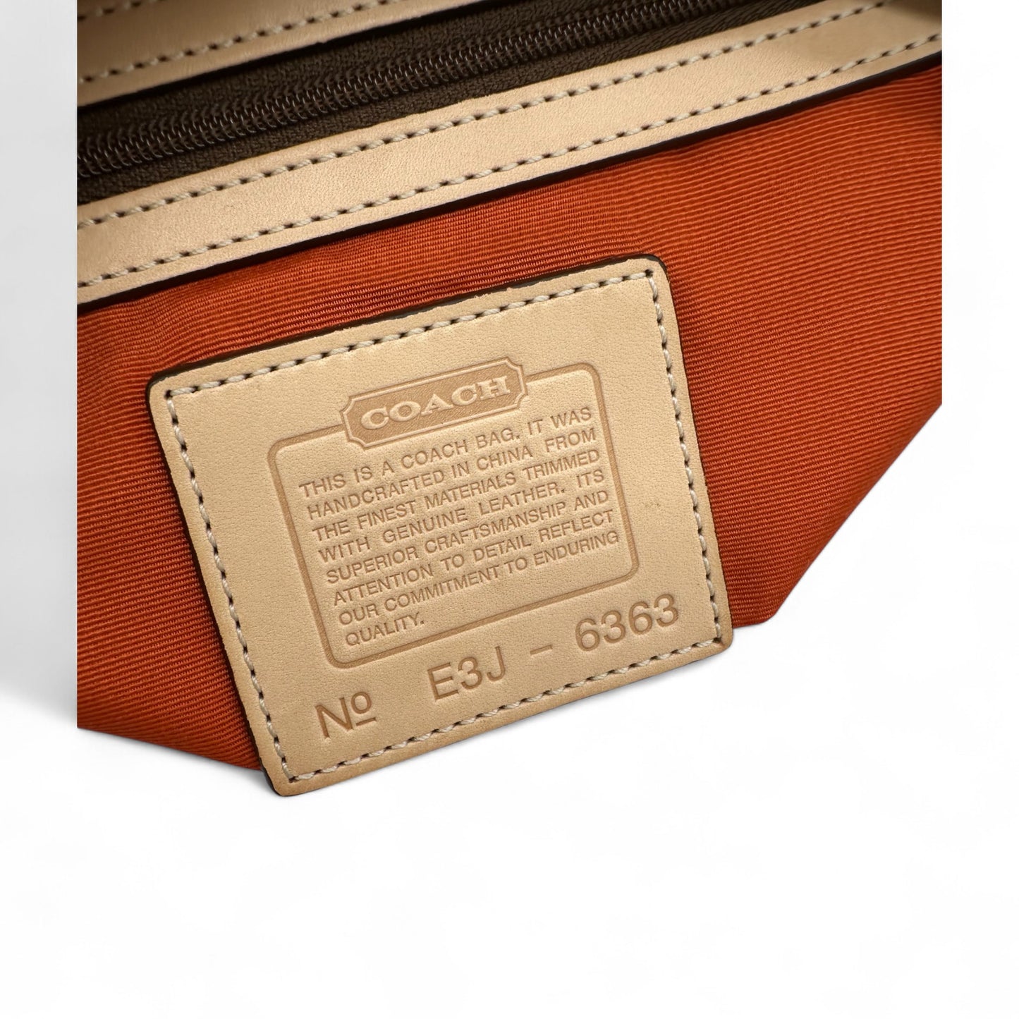 Vintage Coach 6363 Soho Crescent Shoulder Bag