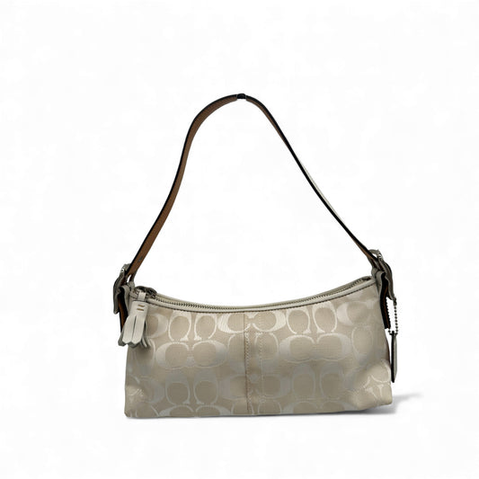 Vintage Coach 8K01 East West Baguette Shoulder Bag