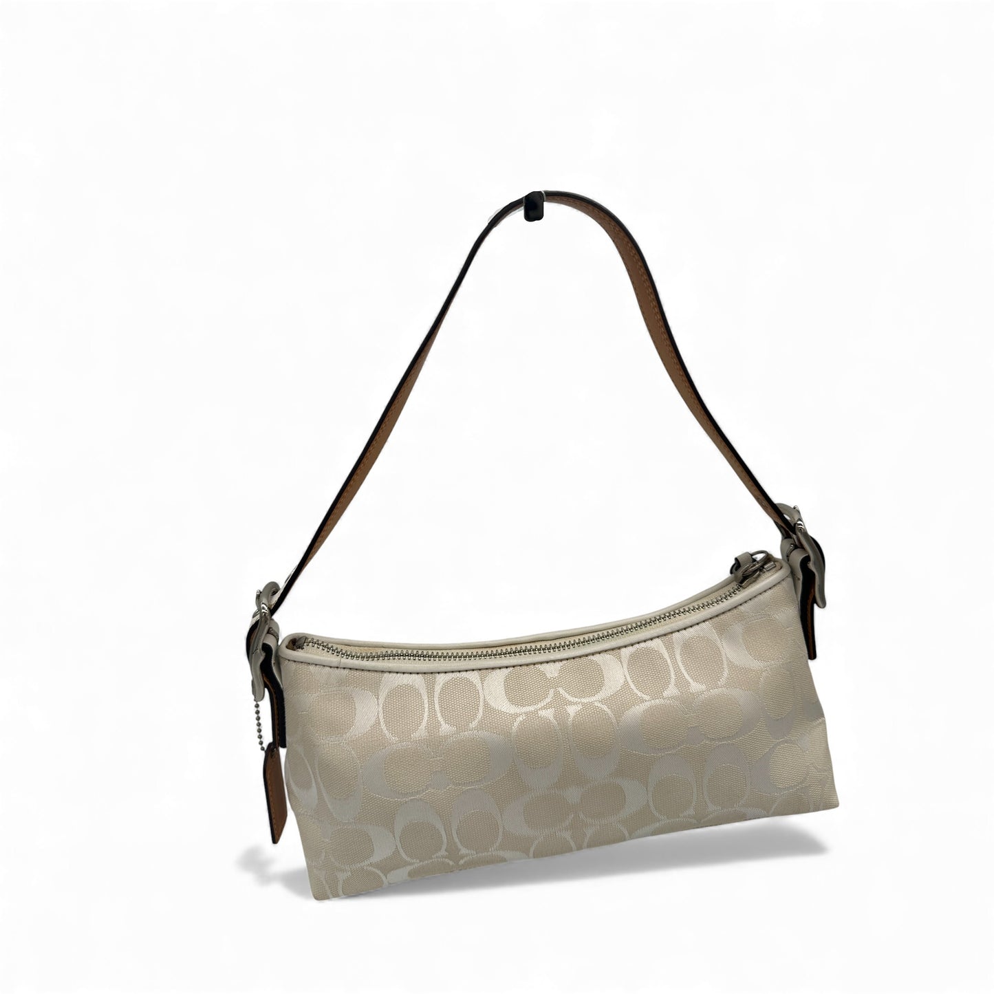 Vintage Coach 8K01 East West Baguette Shoulder Bag