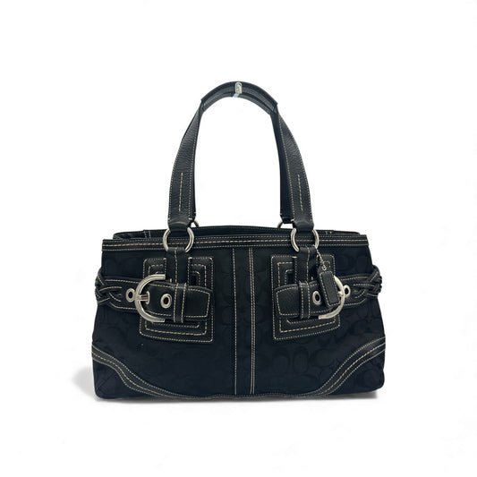 Sac à bandoulière vintage Coach 5089 Soho à boucle