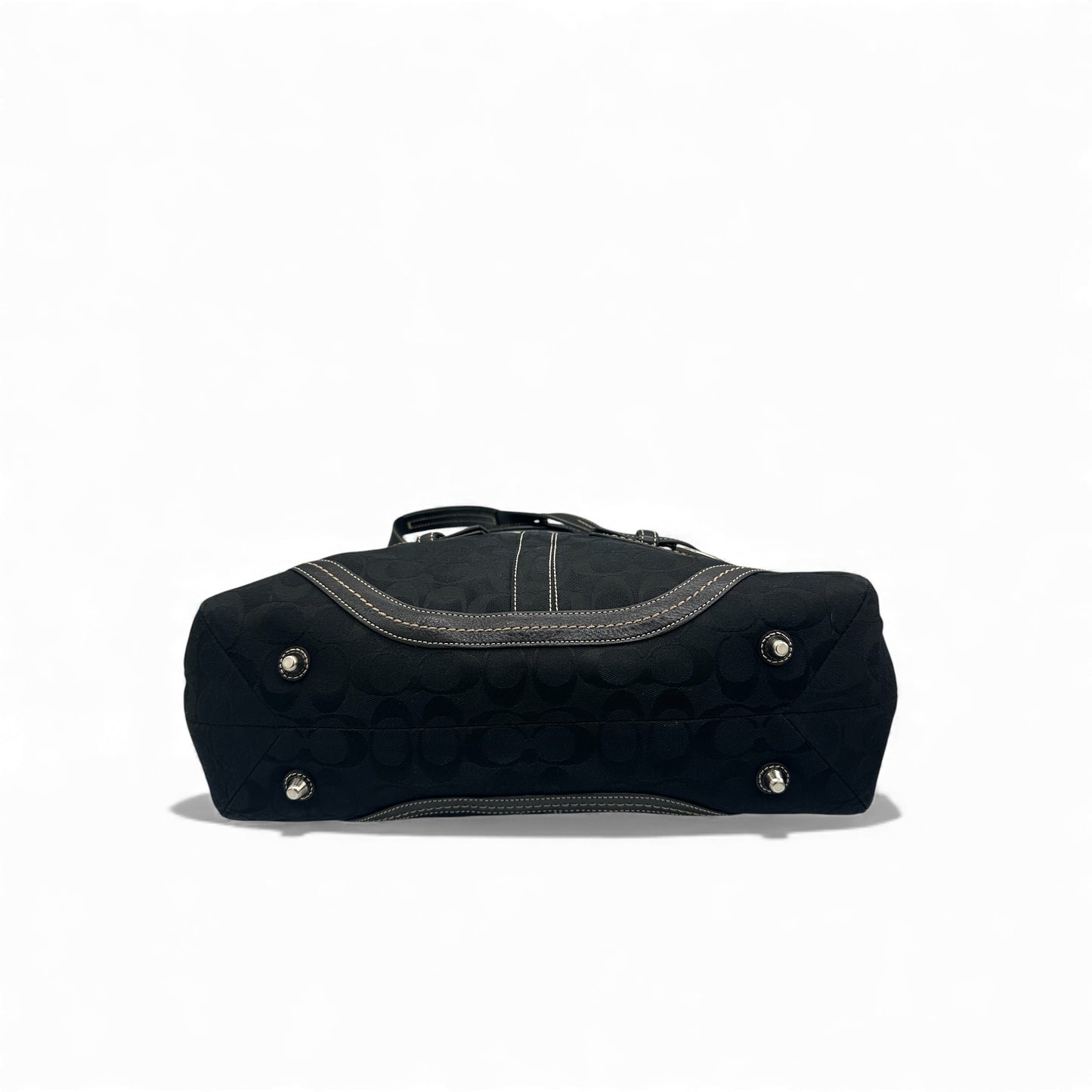 Vintage Coach 5089 Soho Schultertasche mit Schnalle