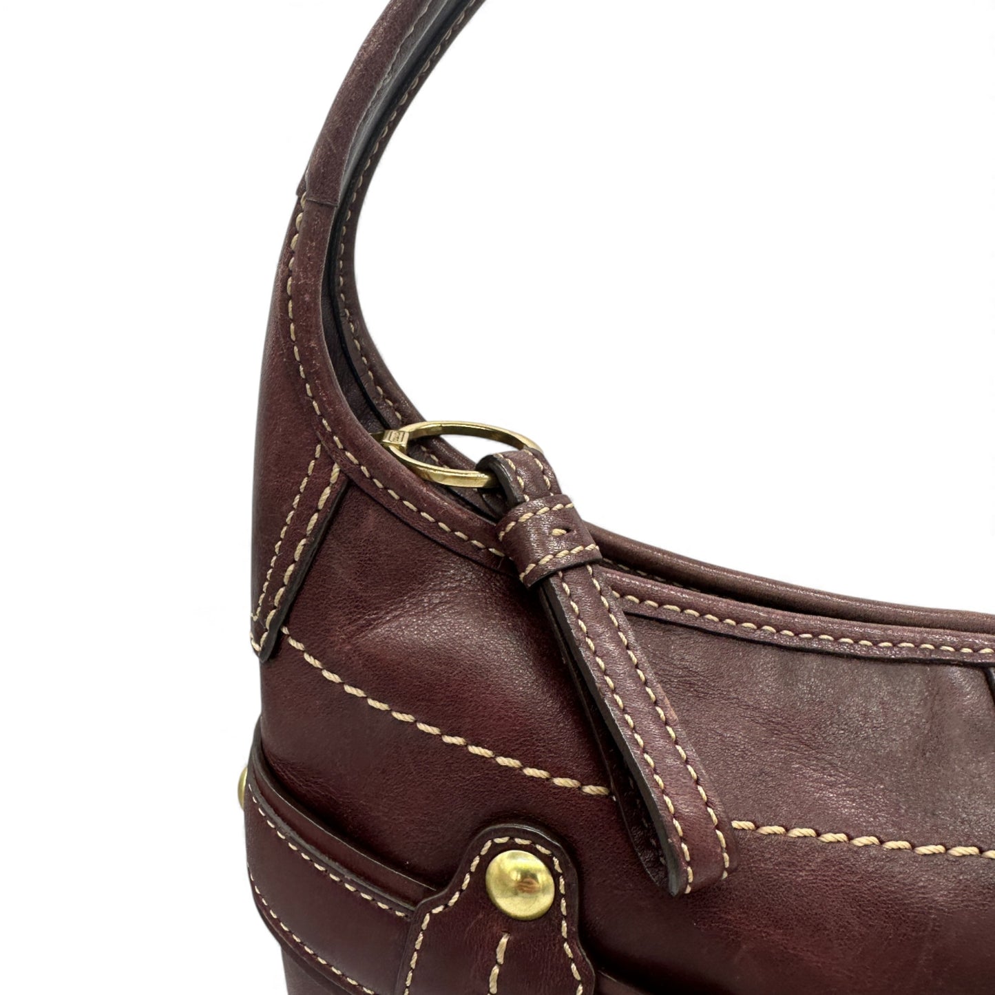 Vintage Coach 11260 Leather Horsebit Buckle Ergo Shoulder Bag