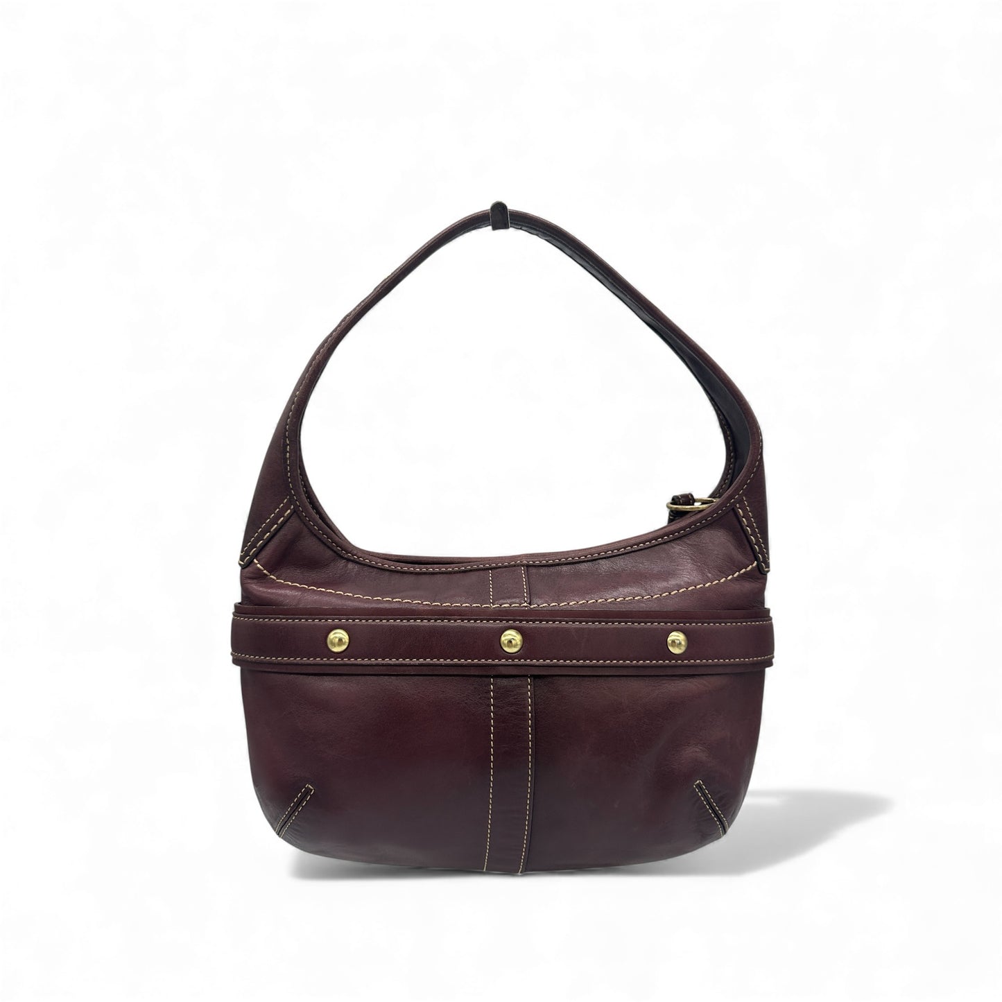 Vintage Coach 11260 Leather Horsebit Buckle Ergo Shoulder Bag