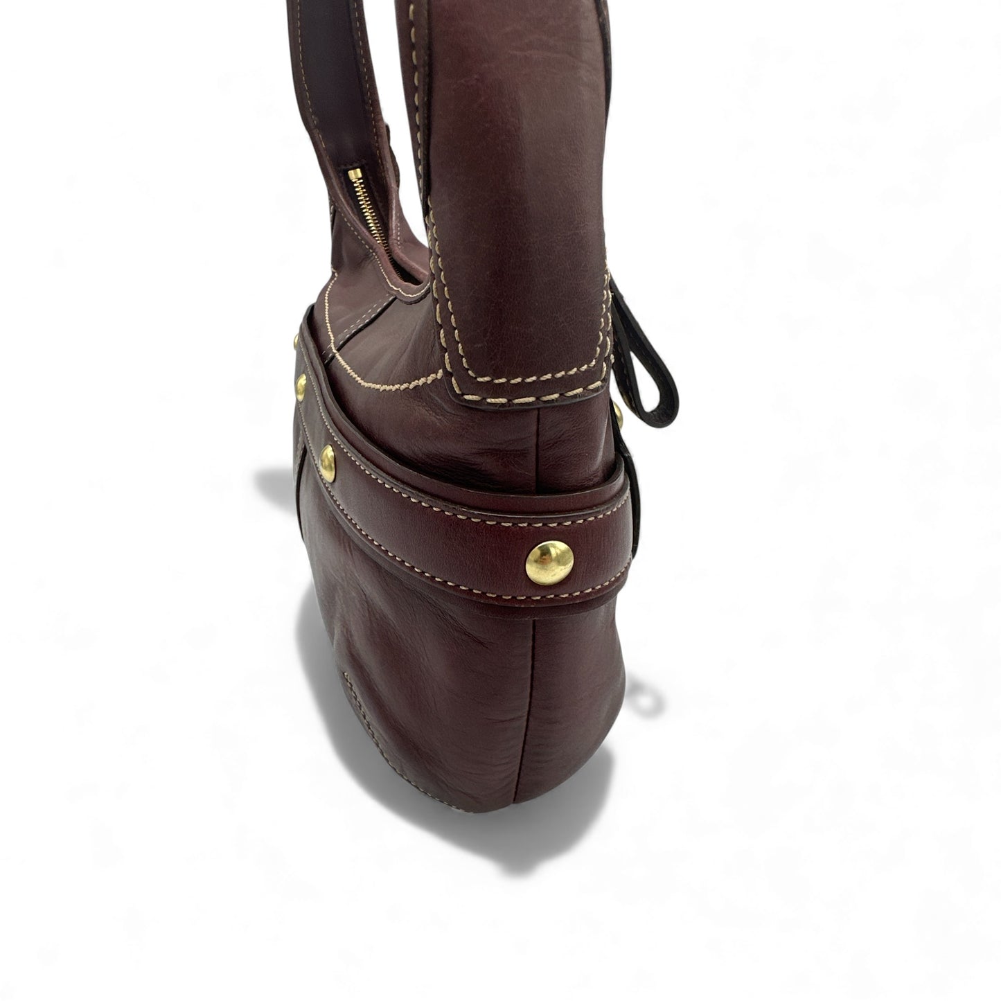 Vintage Coach 11260 Leather Horsebit Buckle Ergo Shoulder Bag