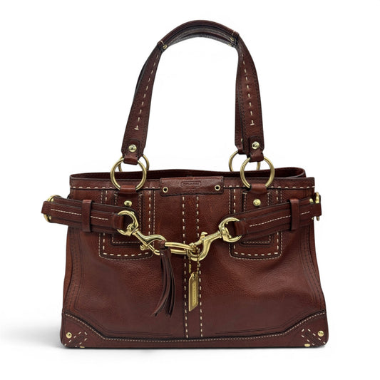 Vintage Coach 10557 Hampton Clip Handbag