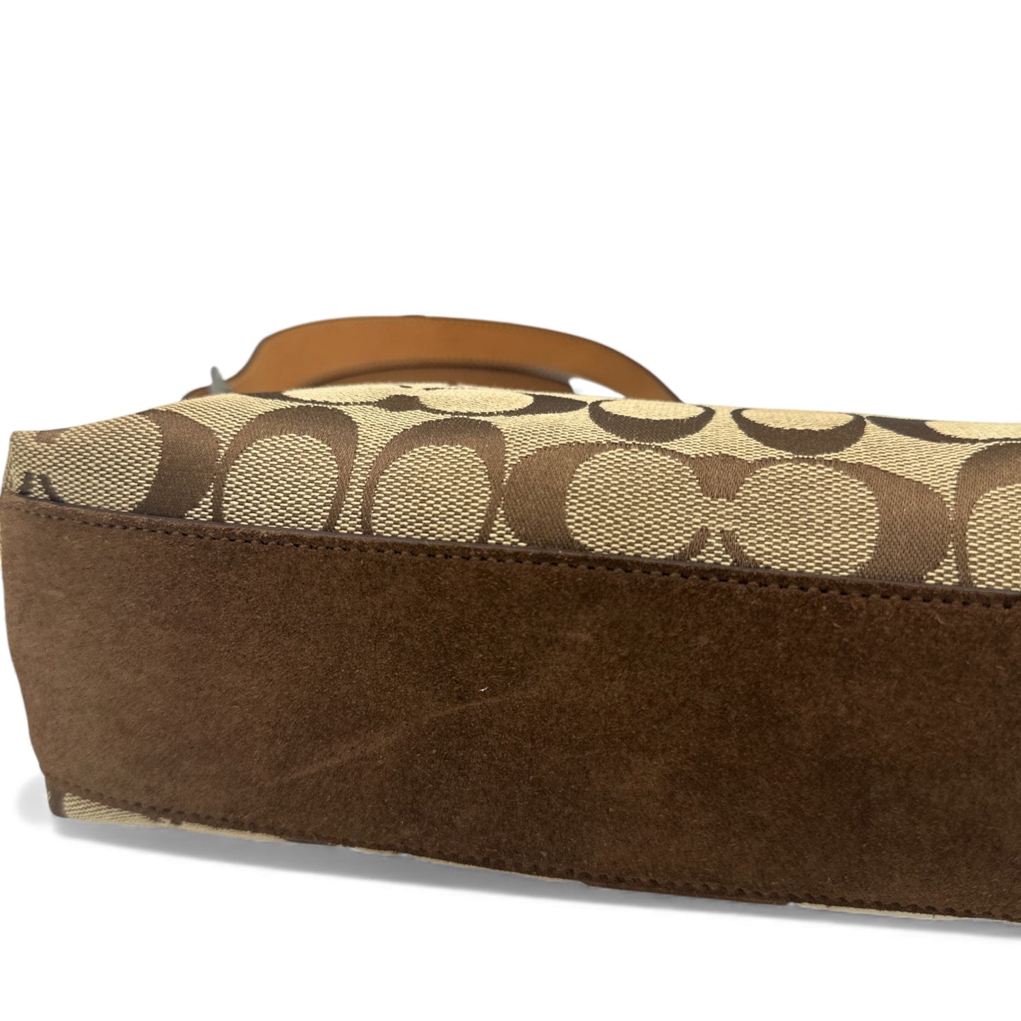 Sac bandoulière vintage Coach 7039 East West Baguette